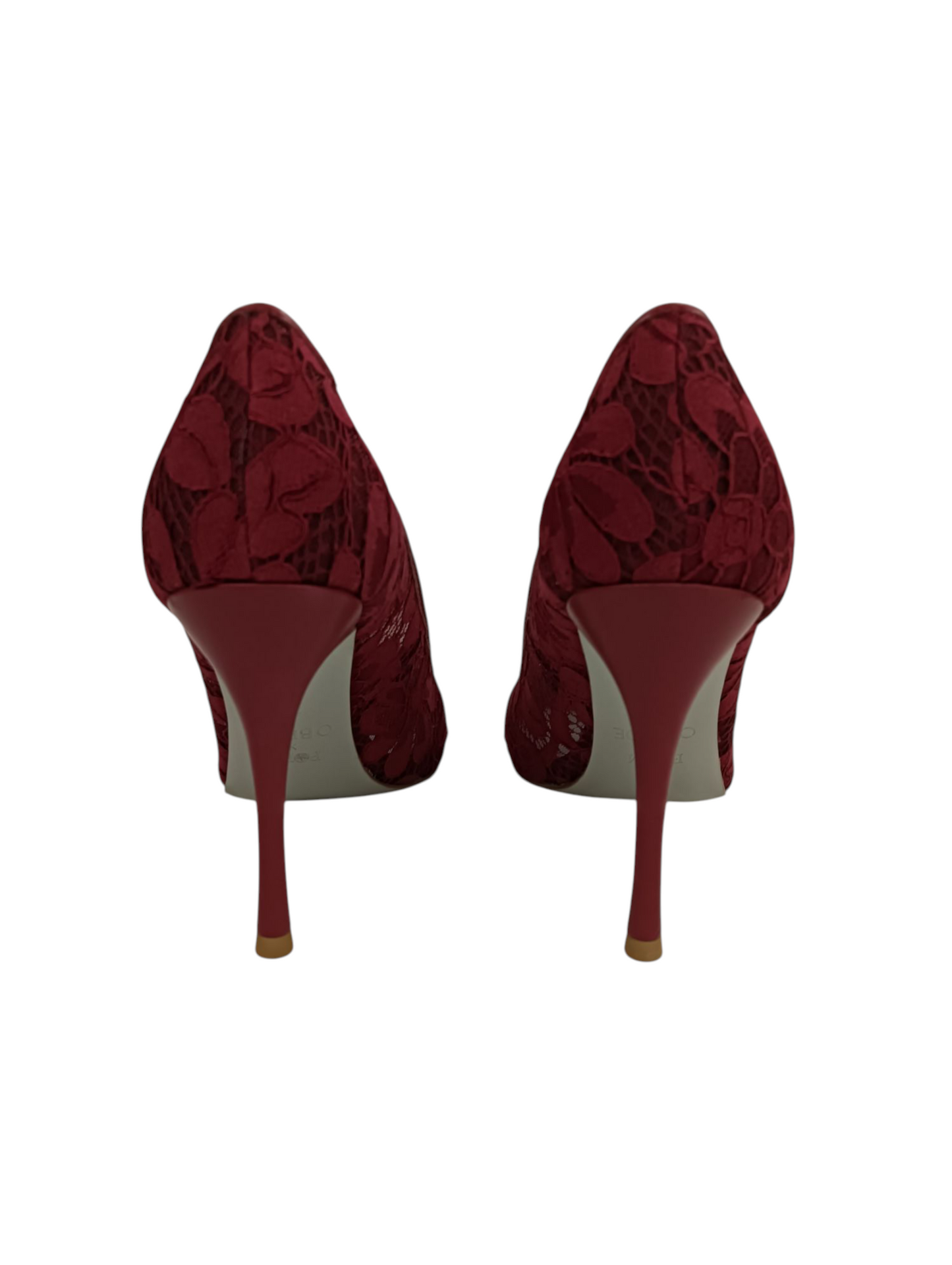 POEM X OBRIDE Pumps Size 41 Lady's Red Midnight Heels