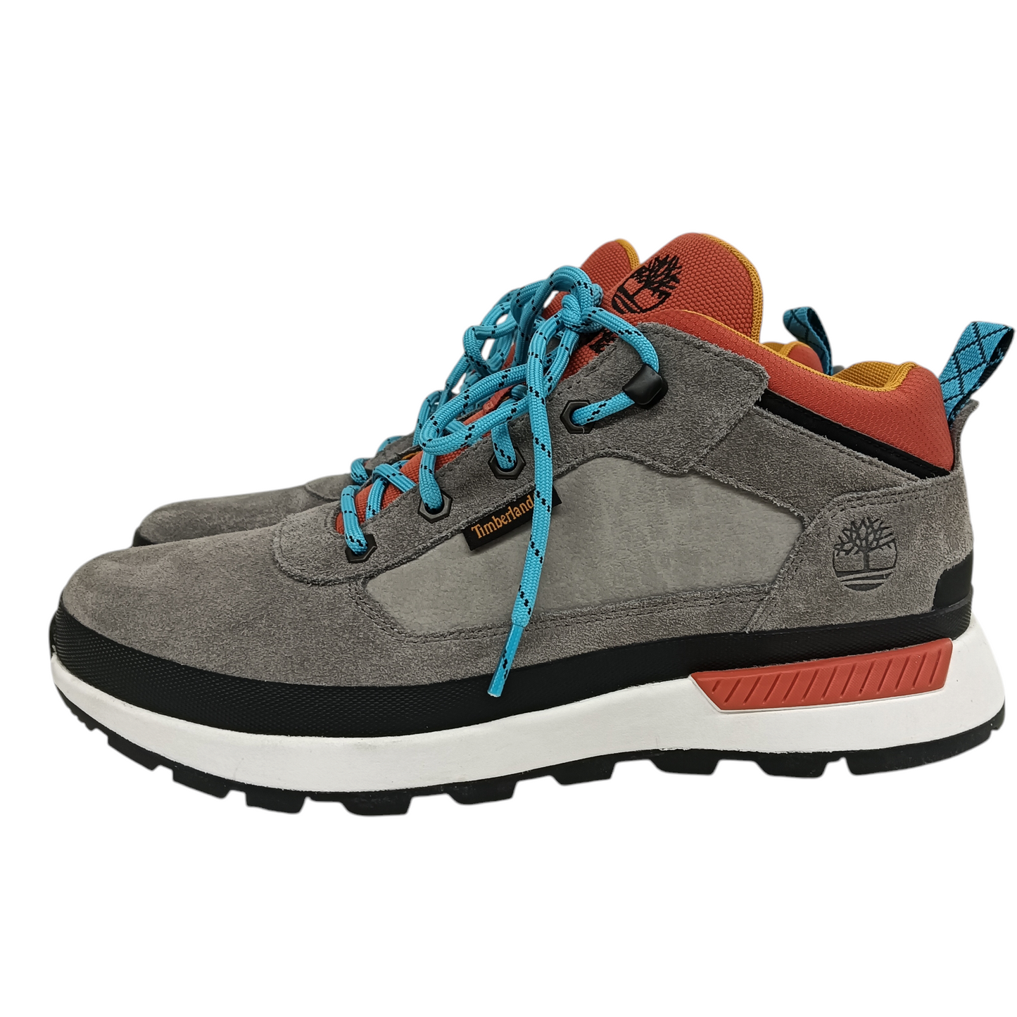 Timberland Sneaker 10US A2HU5 Mens Gray And Orange Rank (AB)