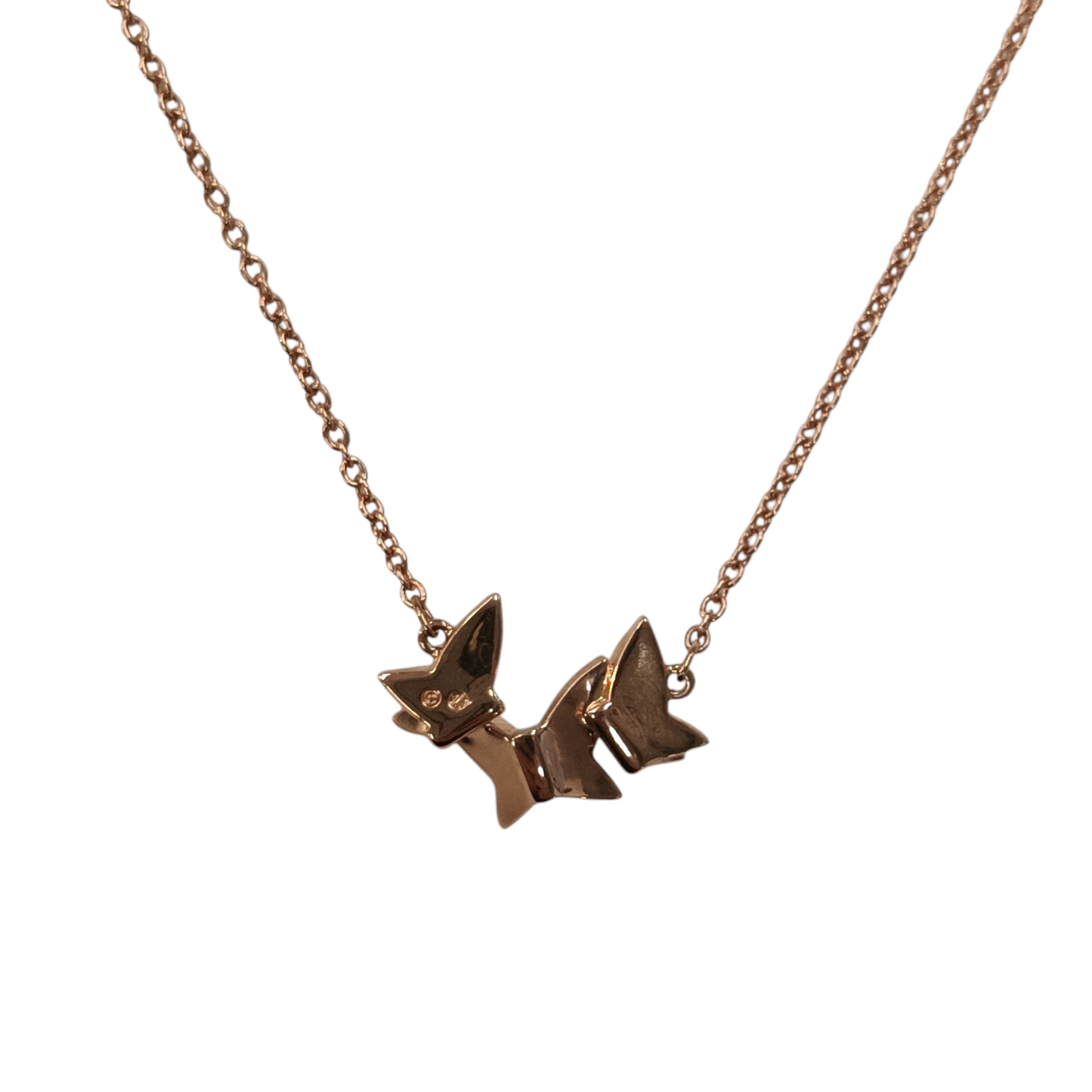 SWAROVSKI Necklace Butterfly Rose Gold