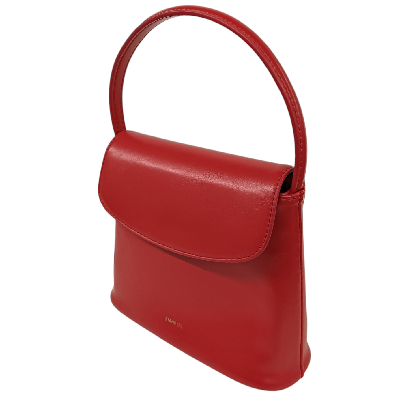 STAND OIL Handbag Red Rank A