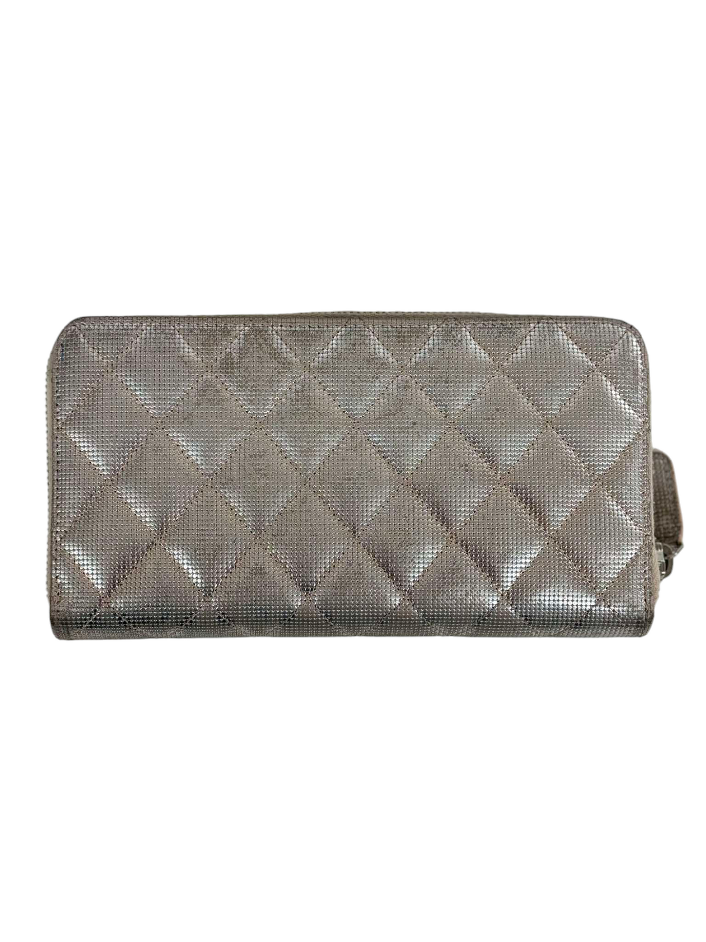 CHANEL Wallet matrasse Beige Damage/Stain 21729147 *With Guarantee Card