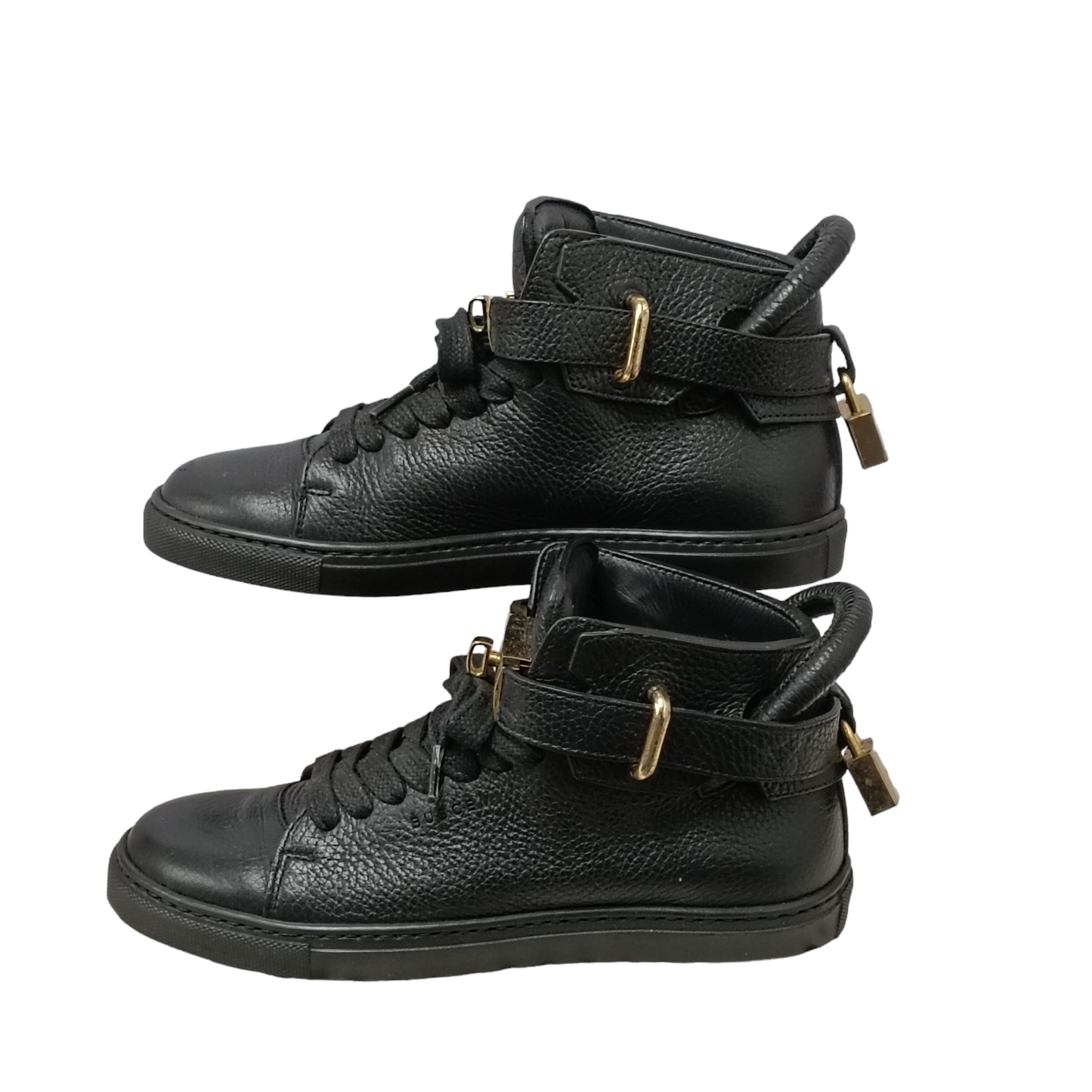 BUSCEMI High Cut Sneaker Lady's Black Size 36