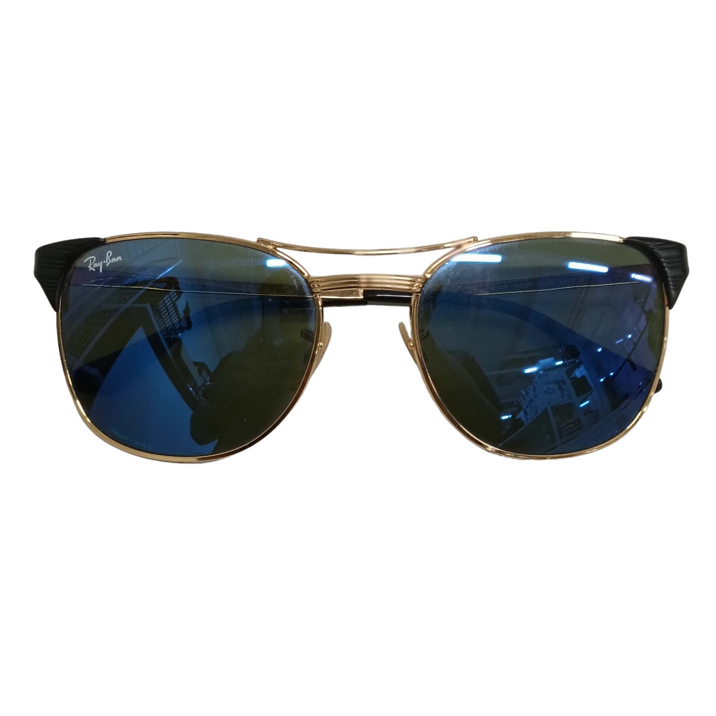 RAY-BAN Sunglasses Black/Gold RB3429