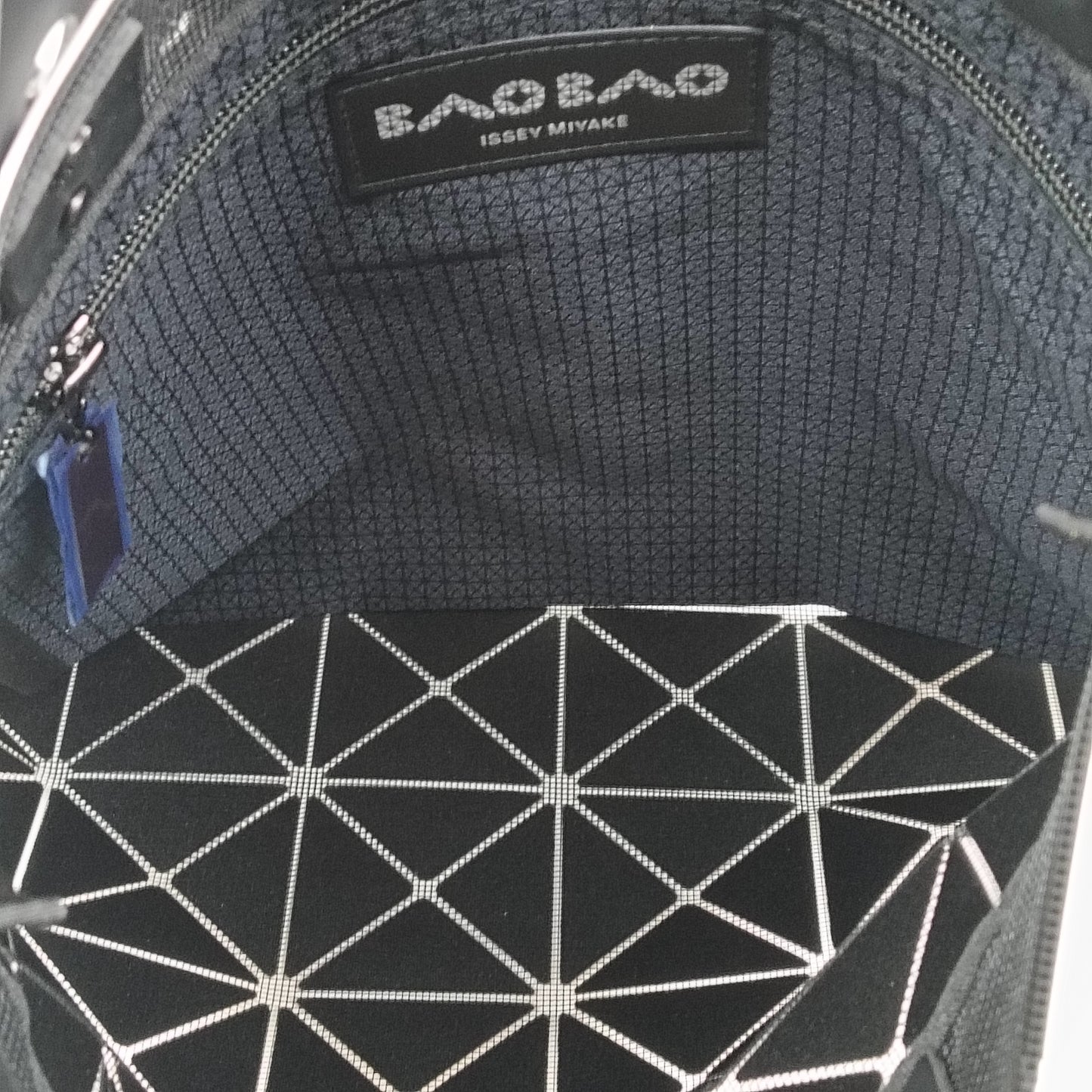 BAO BAO ISSEY MIYAKE Tote Bag BB26-AG053 Rank AB White Stain