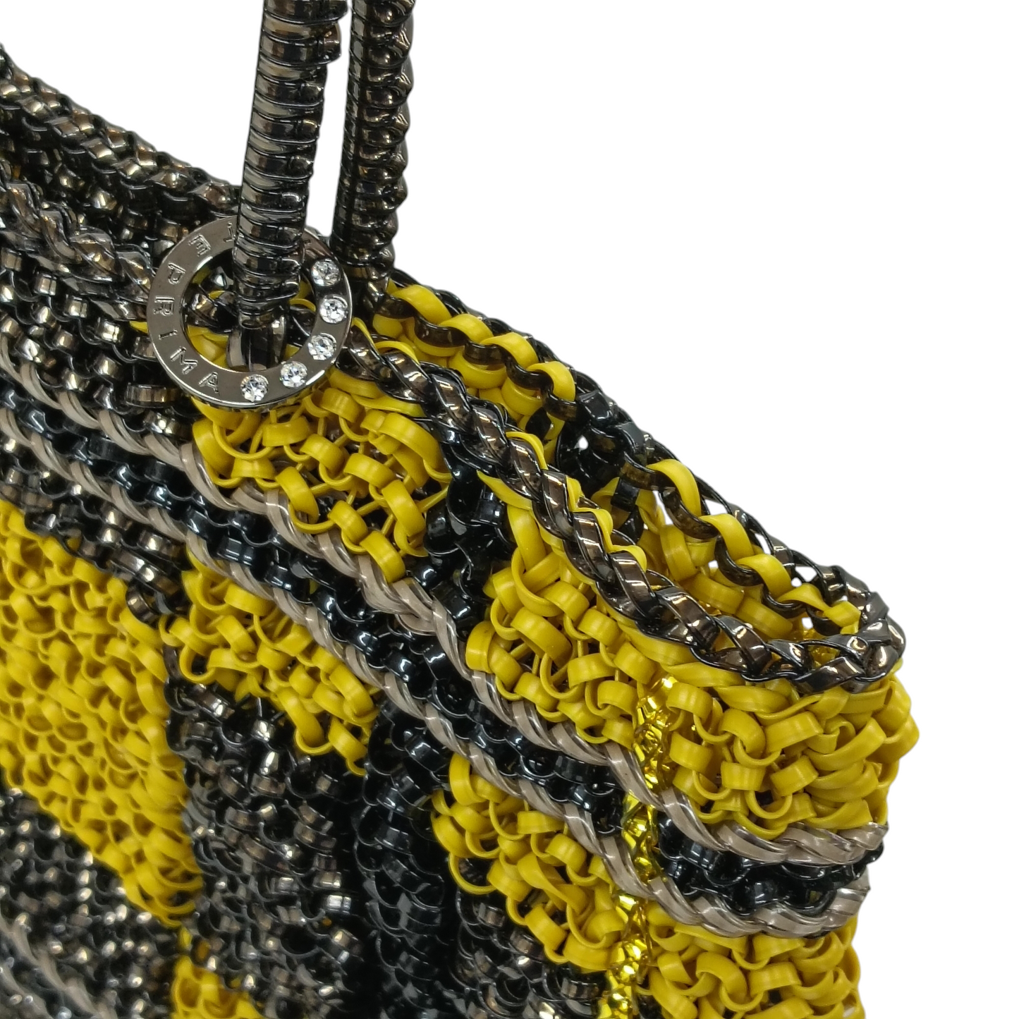 ANTERPRIMA Tote Bag RANK(B) Black/Yellow
