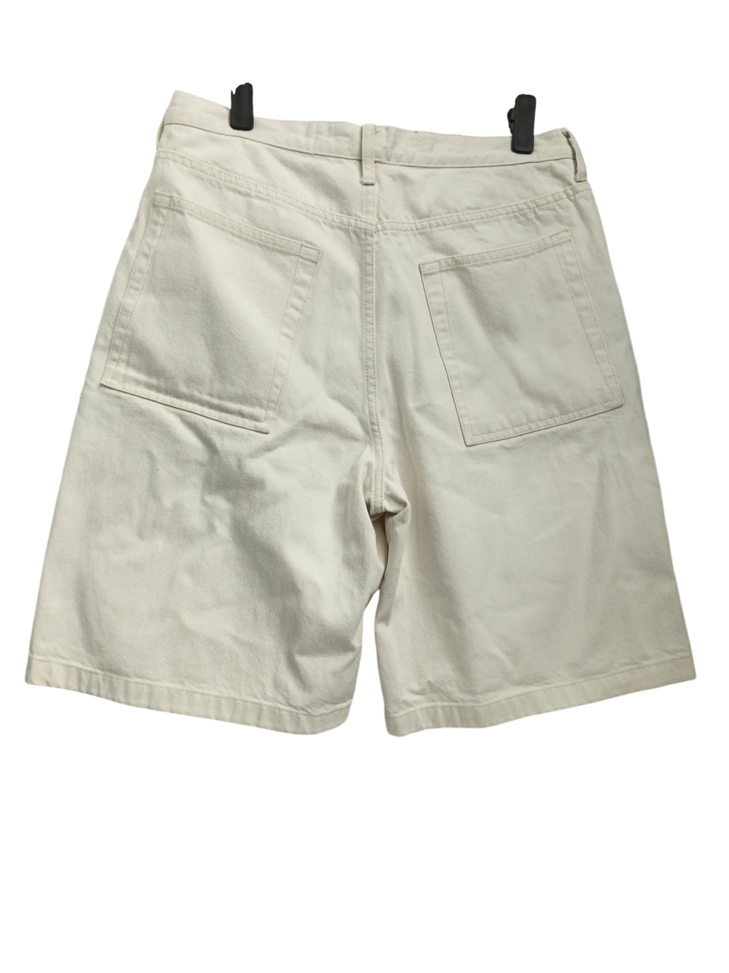 JIL SANDER HALF PANTS MENS WHITE JPUS663137 MS246500 20SS SIZE 31 RANK(A)