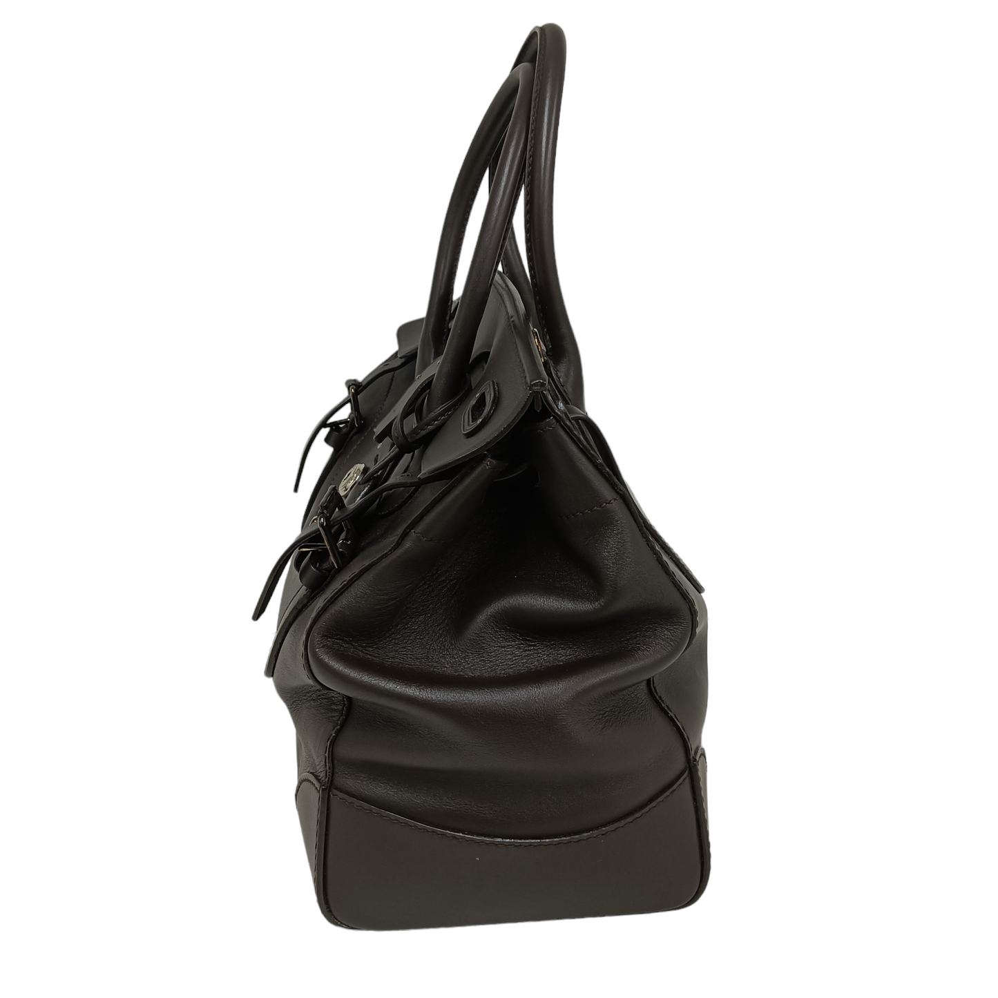 RALPH LAUREN Bag Ricky 33 Dark Brown 435517046