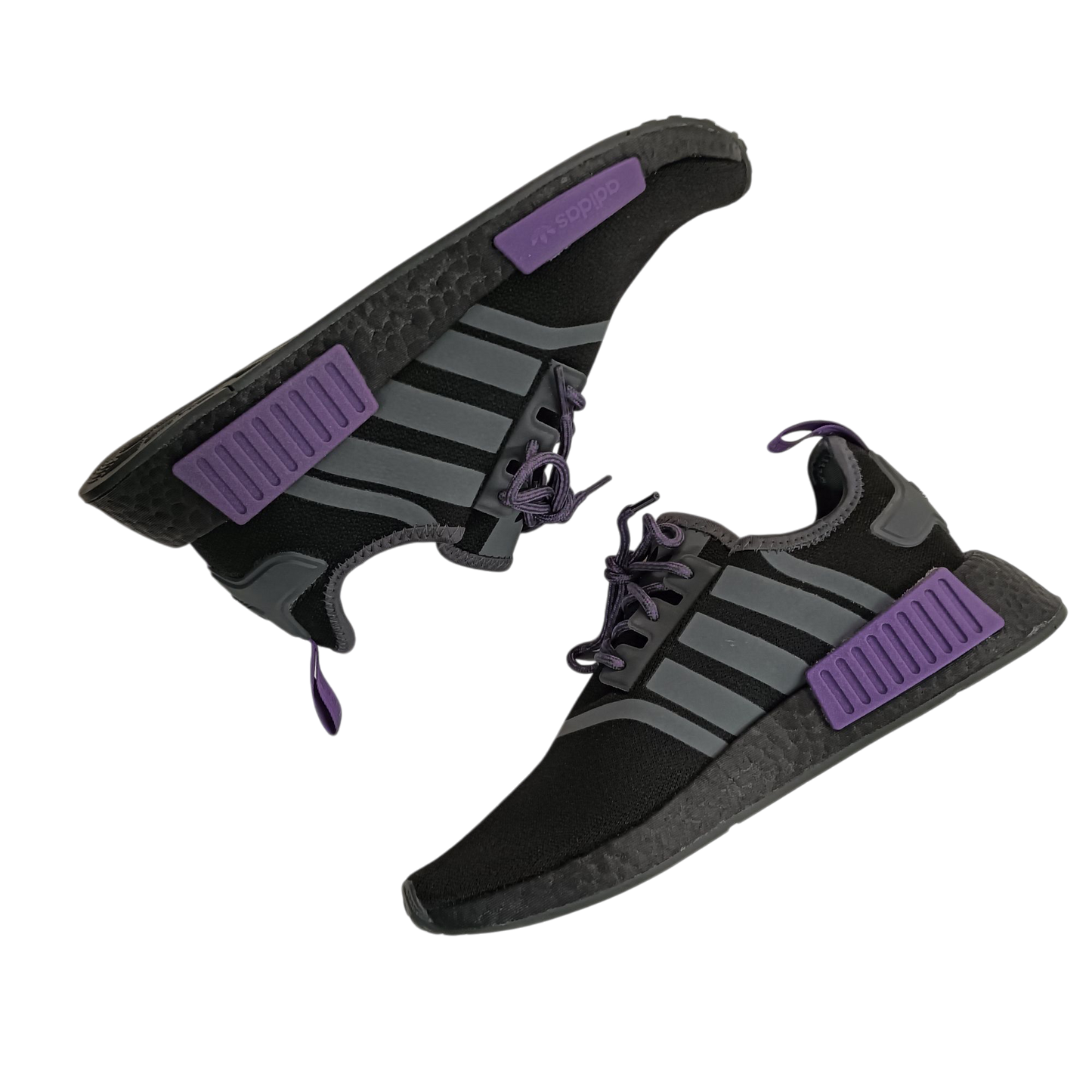 Adidas NMD R1 Black/Purple Size 40.5