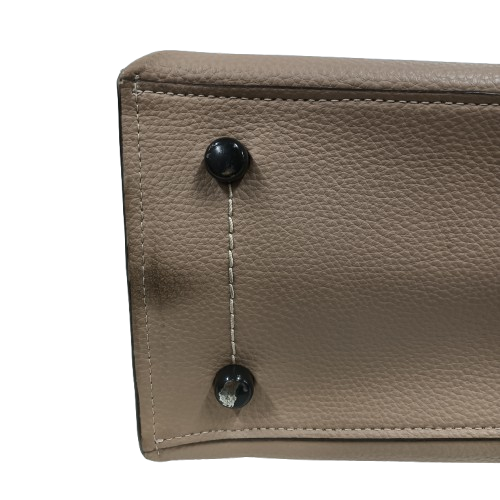 COACH Shoulder Bag C0691 Brown/Gray **Stain/Damage