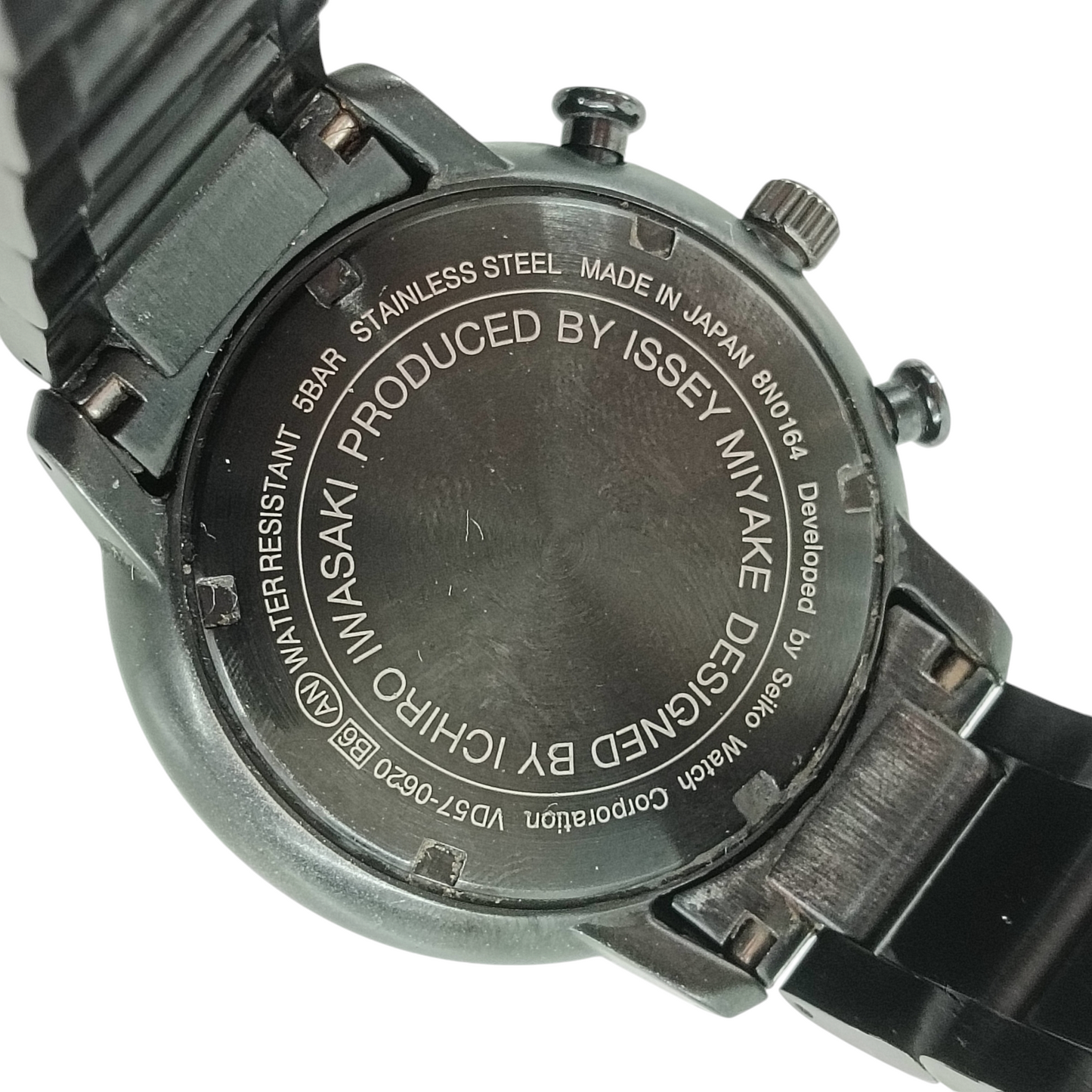ISSEY MIYAKE Wrist Watch VD57-0620 Black Rank(B)