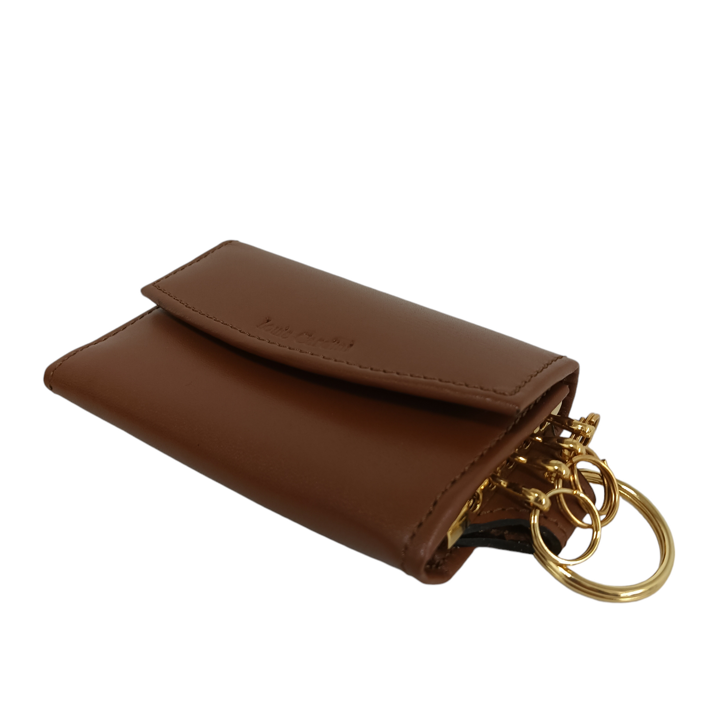 LOUIS CARDINI KEYCASE BROWN RANK (A)