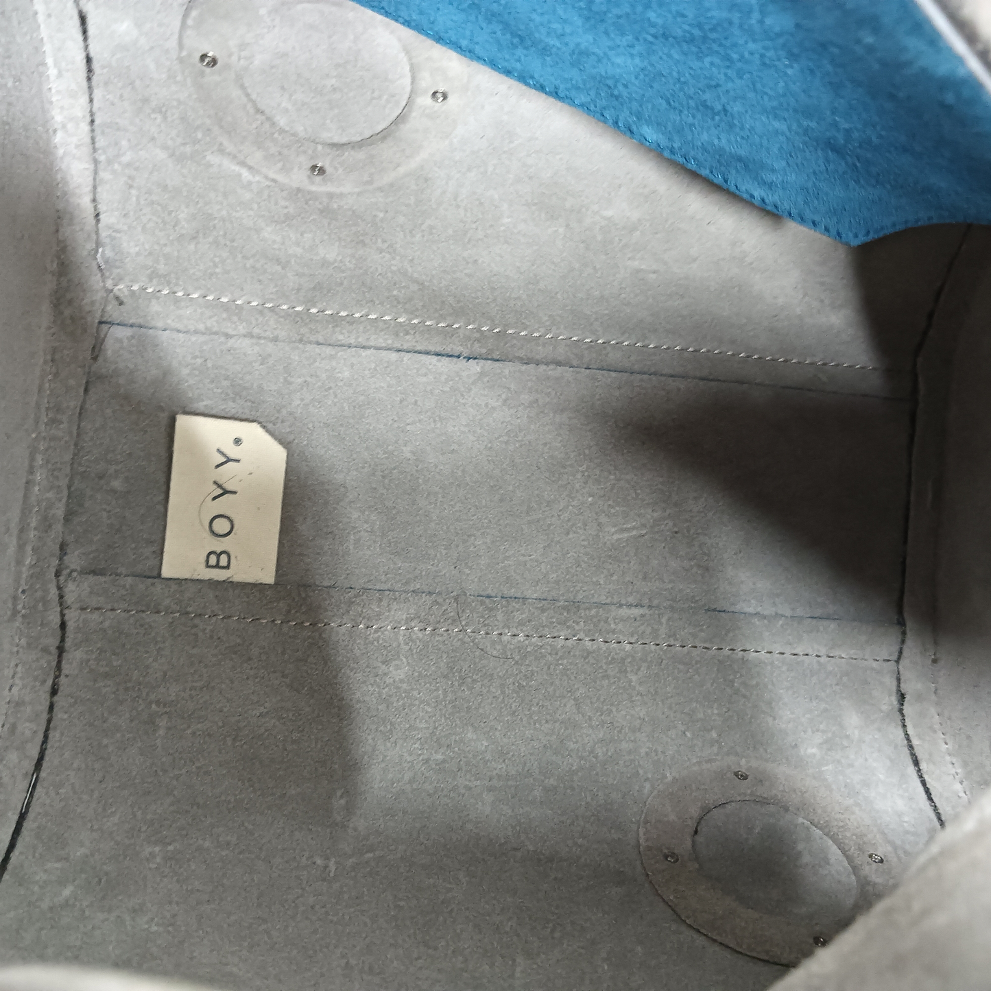 BOYY 2WAY BAG Navy/Black *Inside Damage