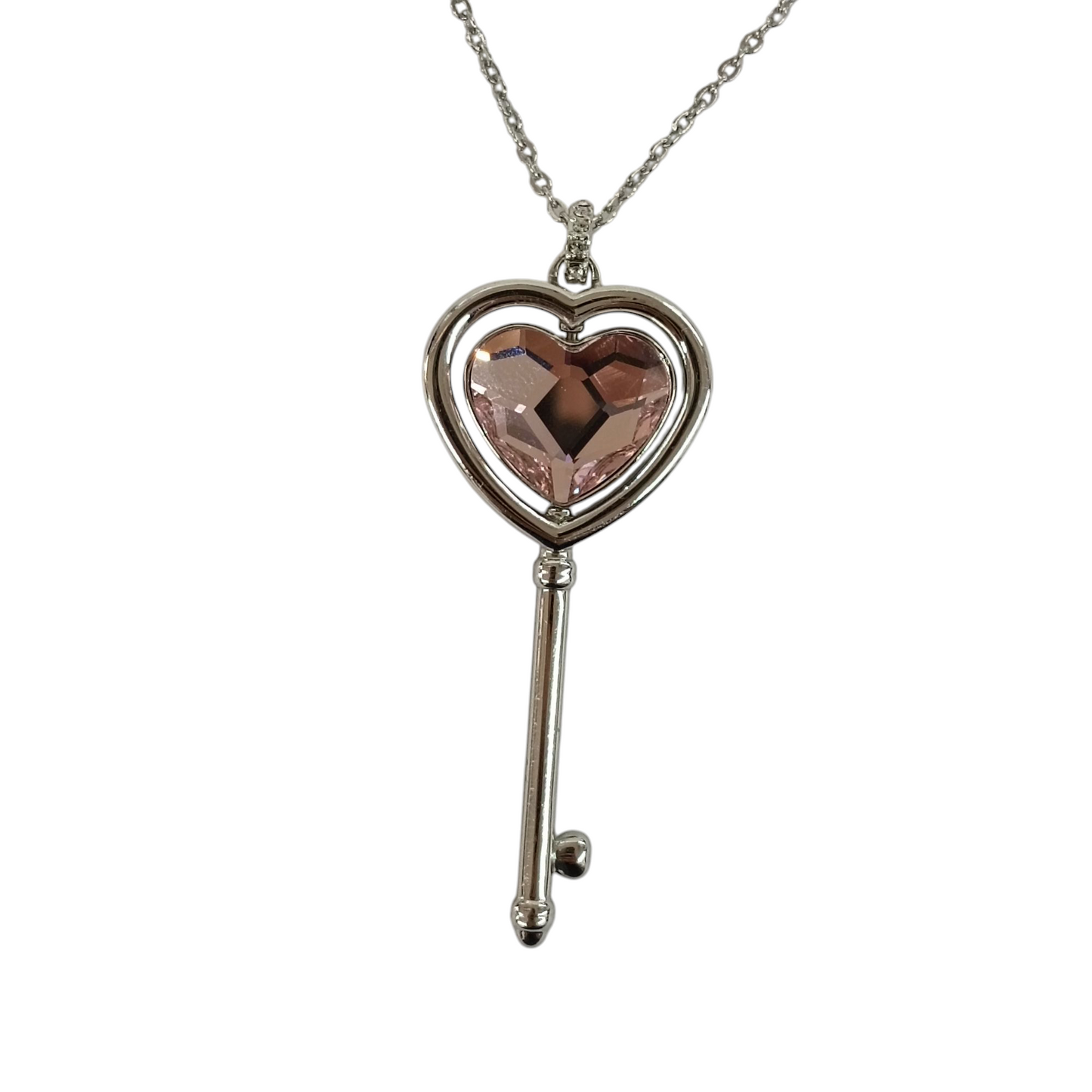 SWAROVSKI Necklace Rank(B) Silver Engaged Heart