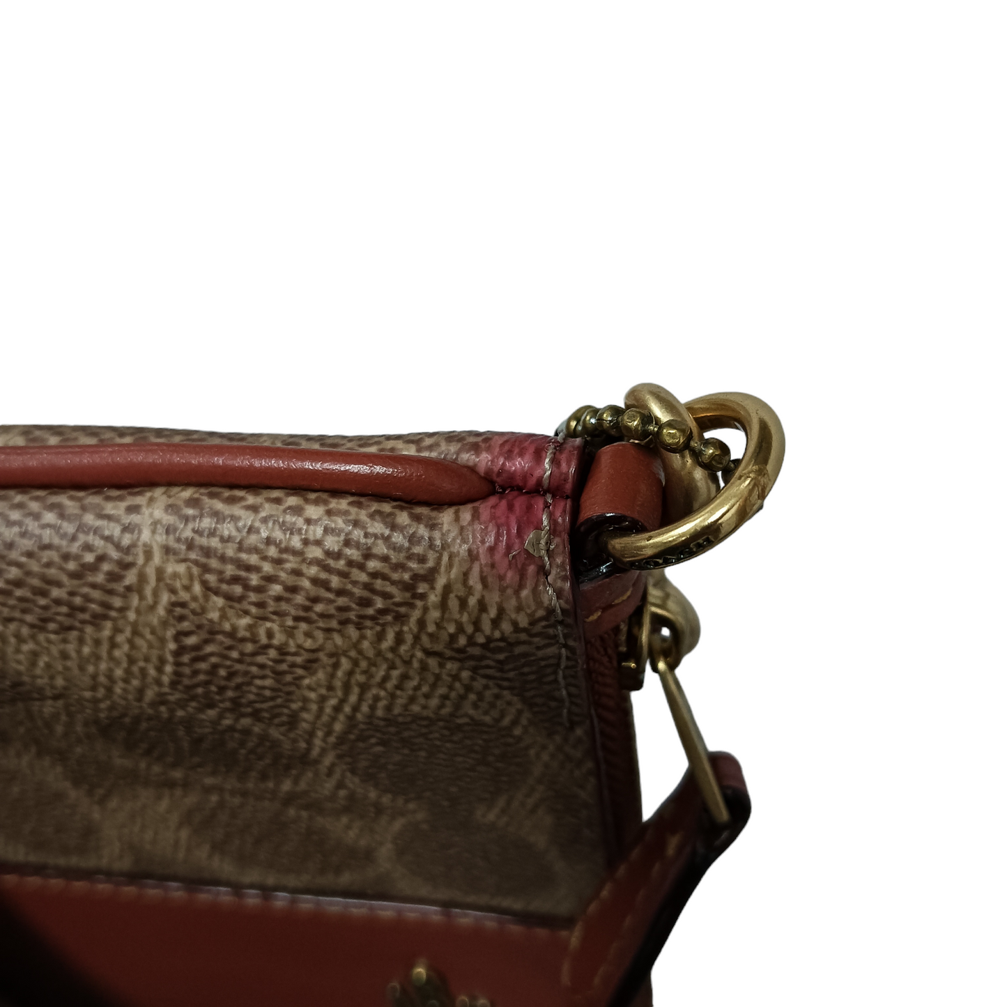 COACH Pouch Brown 32445