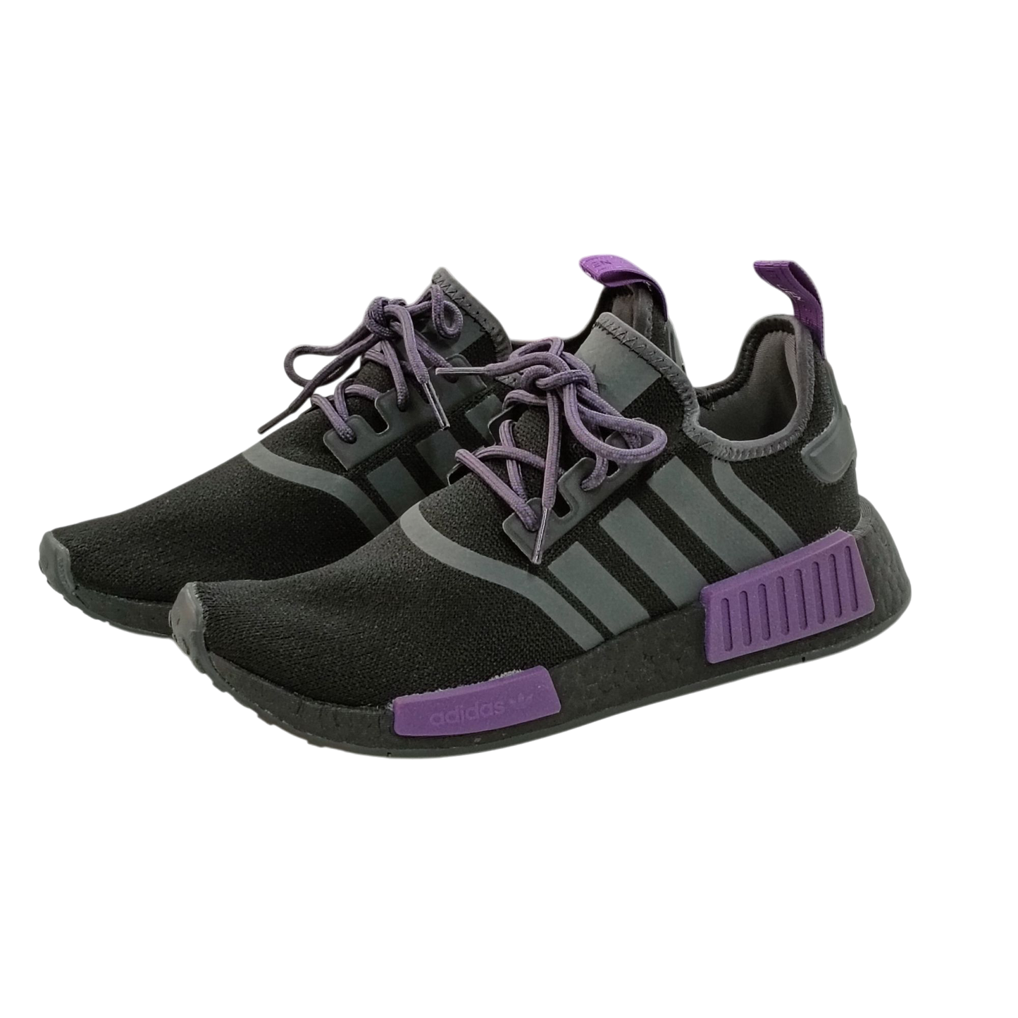 Adidas NMD R1 Black/Purple Size 40.5