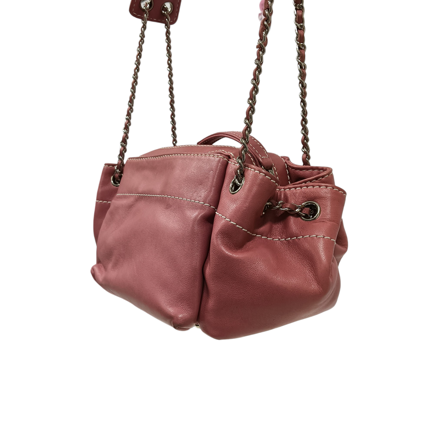 CHANEL Shoulder Bag Pink 8935099 LAX Accordion