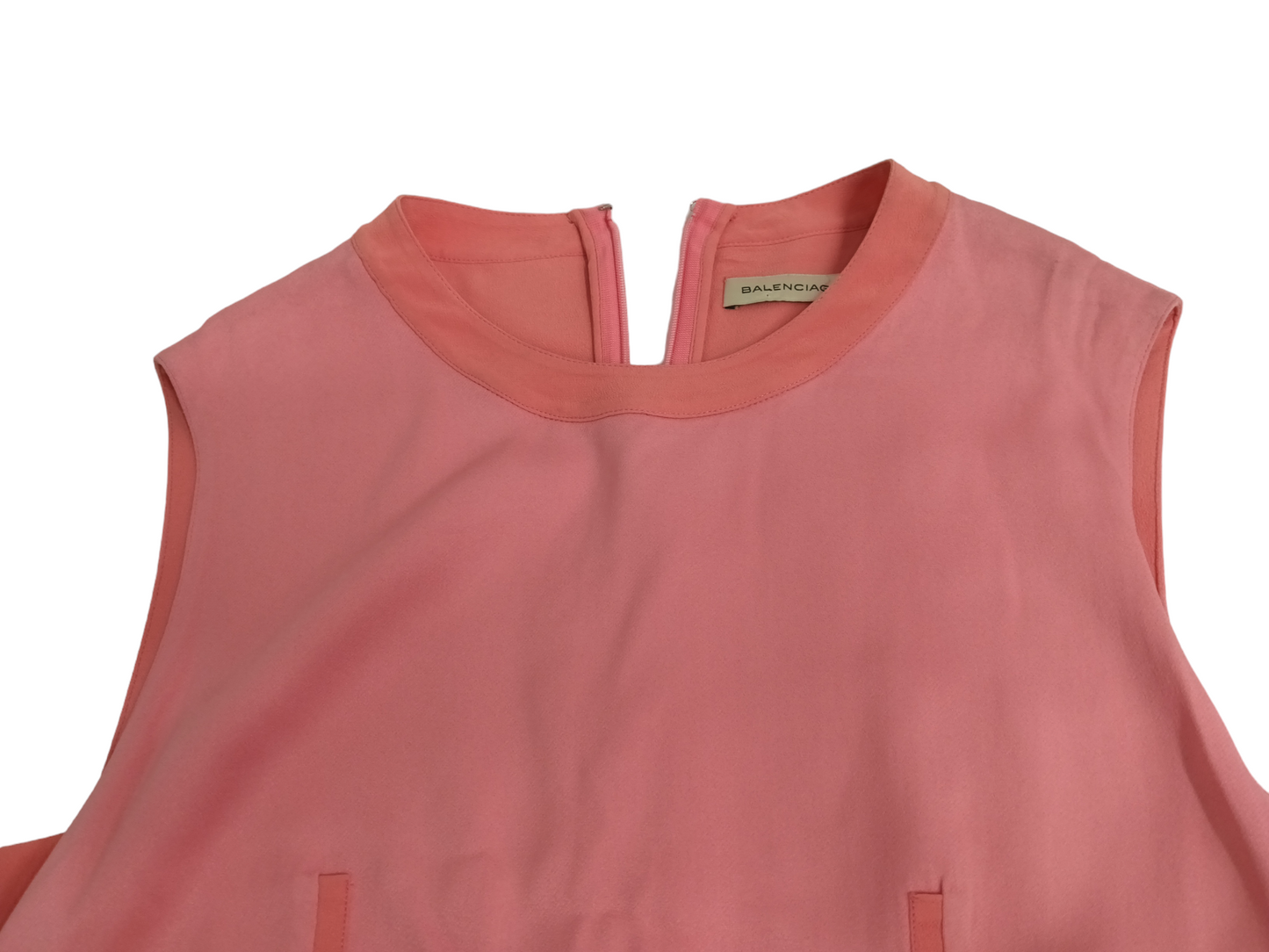 BALENCIAGA CUT AND SEWN PINK 321306 SIZE S