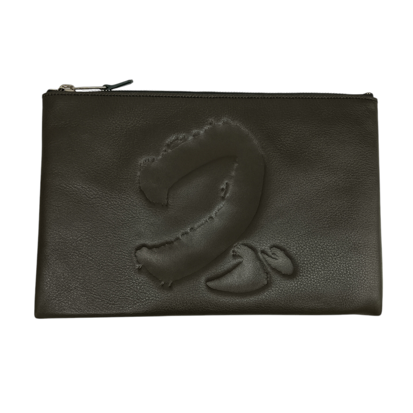 MAISON TAKUYA Clutch Bag Olive *Zipper Problem