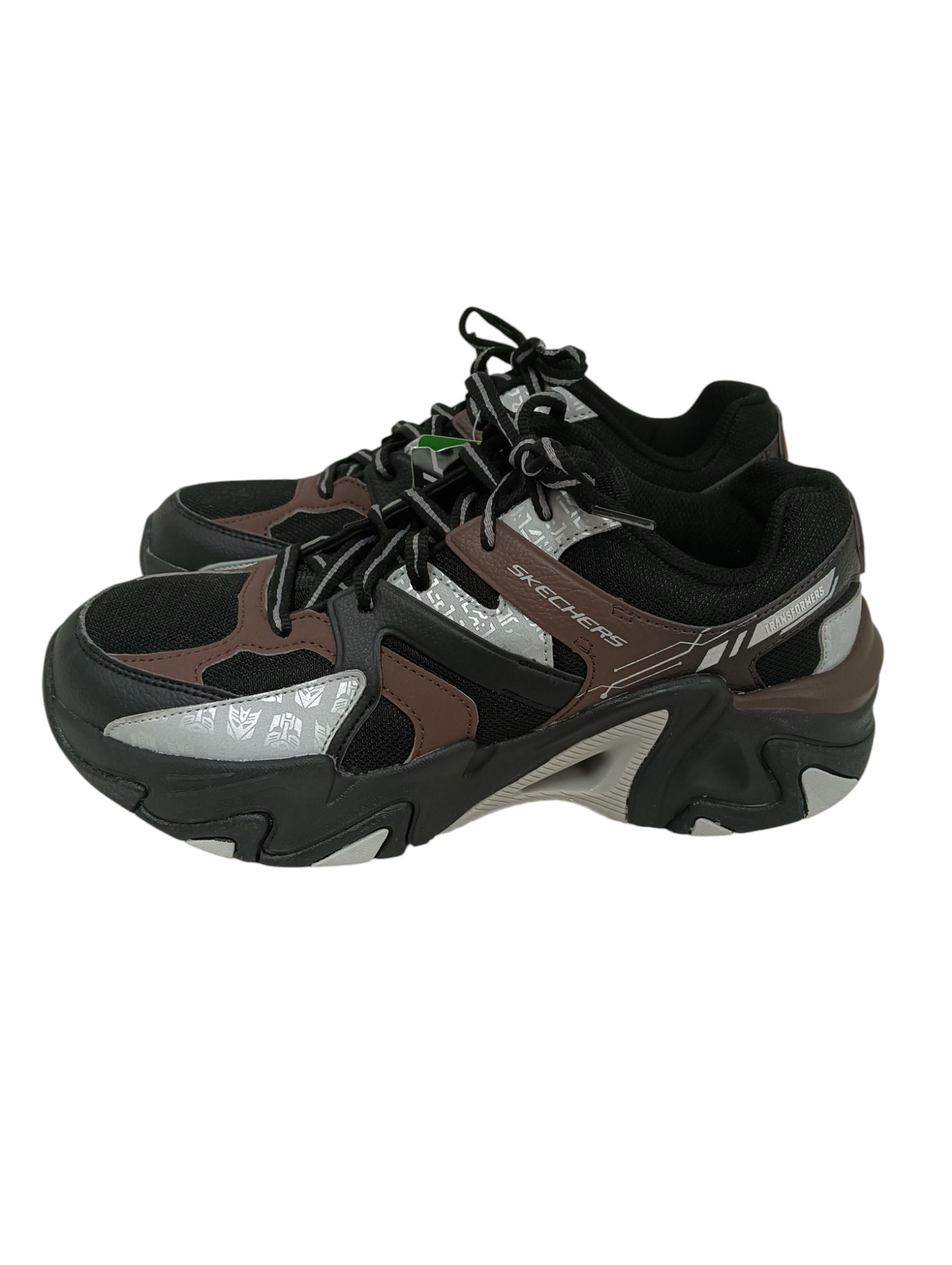 SKECHERS Sneaker 8US 802011 Mens Black/Brown Transformers