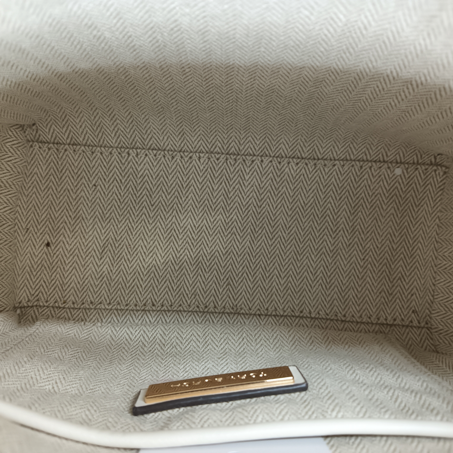 TORY BURCH 2WAY BAG 10000440 Ivory/Blue Straw Mini Web Satchel