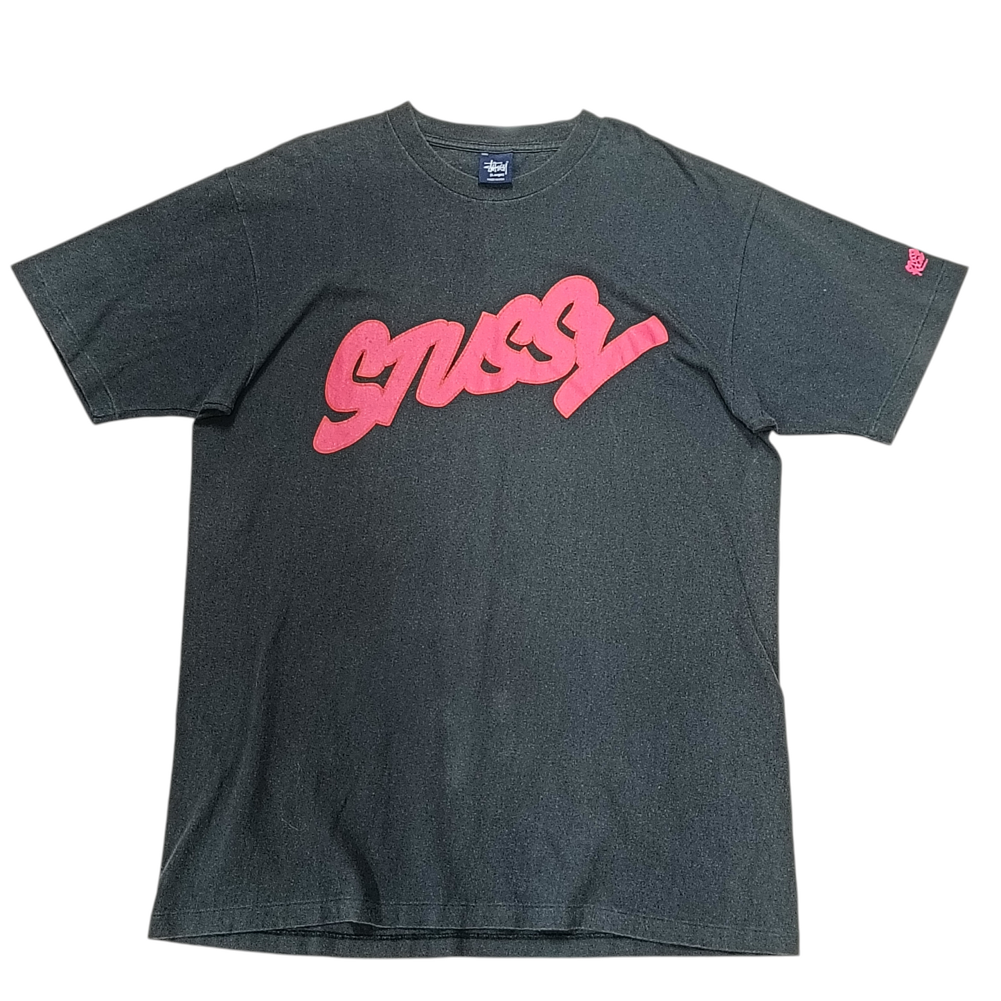 Stussy T-shirt Men Black Size L