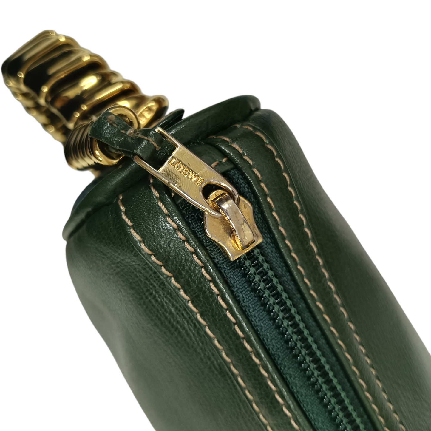 LOEWE HANDBAG VELAZQUEZ VINTAGE GREEN/BLUE