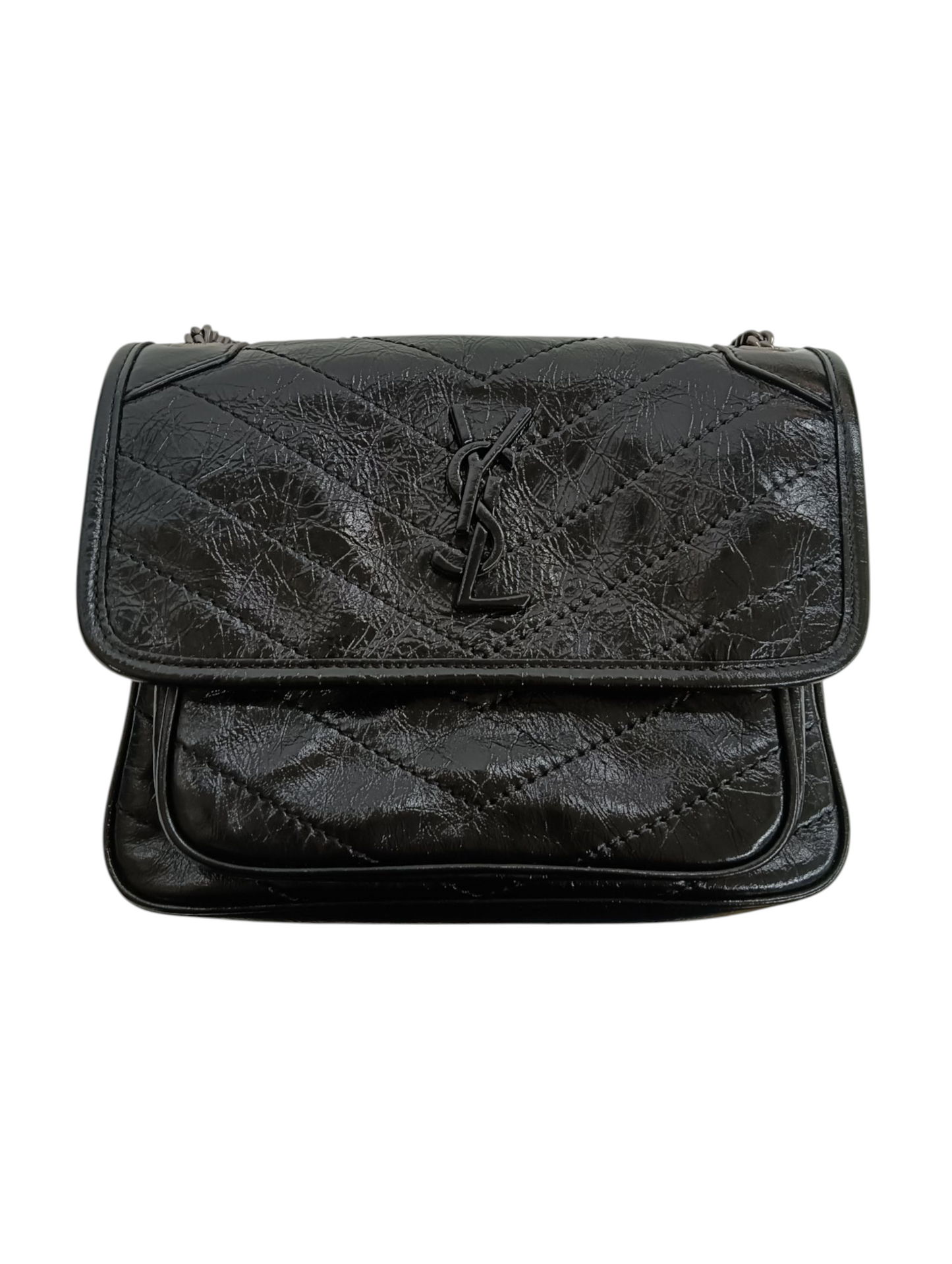 SAINT LAURENT PARIS Shoulder Bag 633160 Black