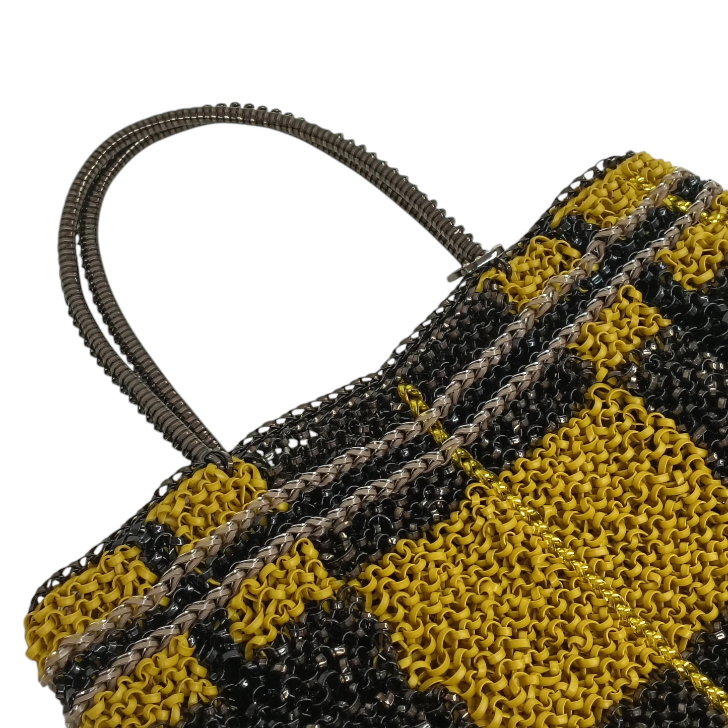 ANTERPRIMA Tote Bag RANK(B) Black/Yellow