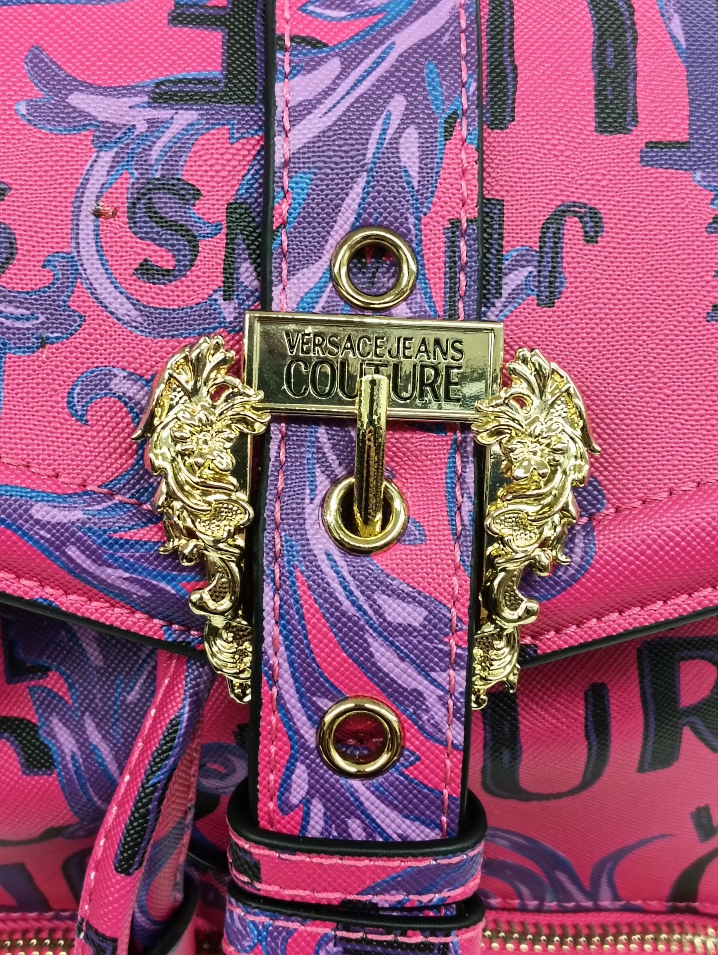 VERSACE Rucksack 74V4BFB Pink & Purple
