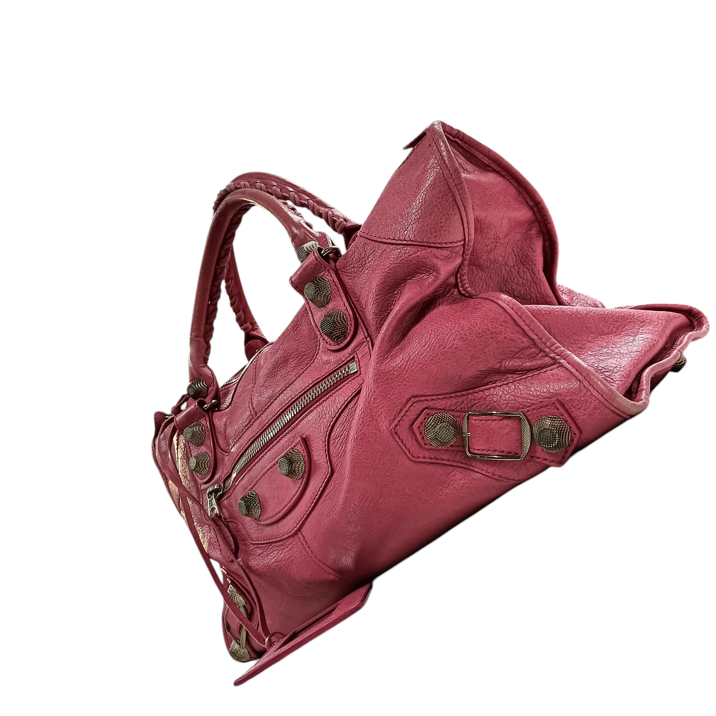 BALENCIAGA City Shoulder Bag Shocking Pink 5560