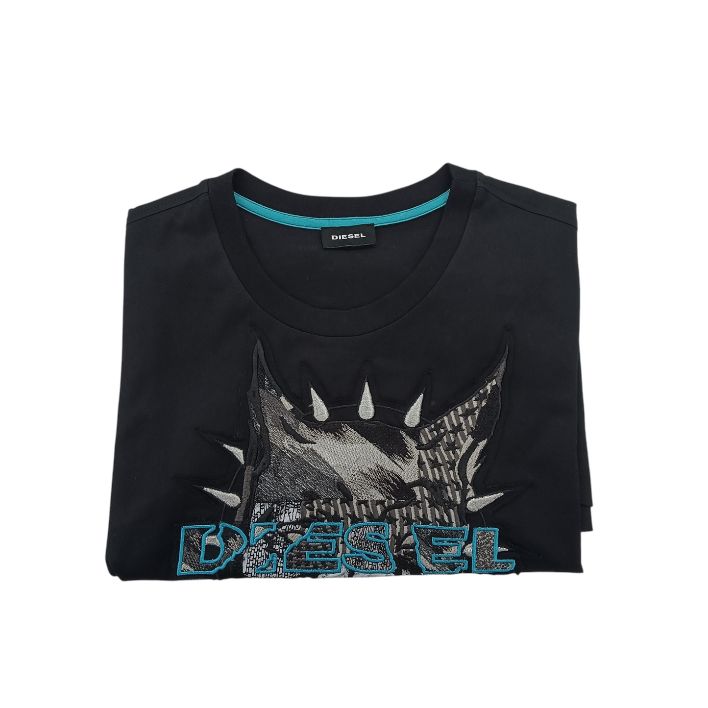 DIESEL T-shirt SIZE M Lady's Black