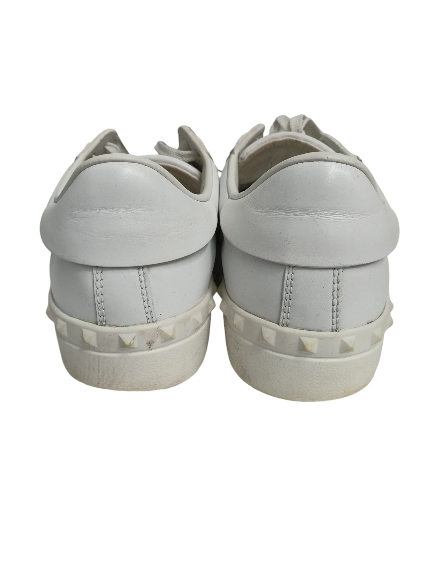 VALENTINO GARAVANI SNEAKER SIZE 41 1/2 MENS WHITE TP830Y2 DAMAGE