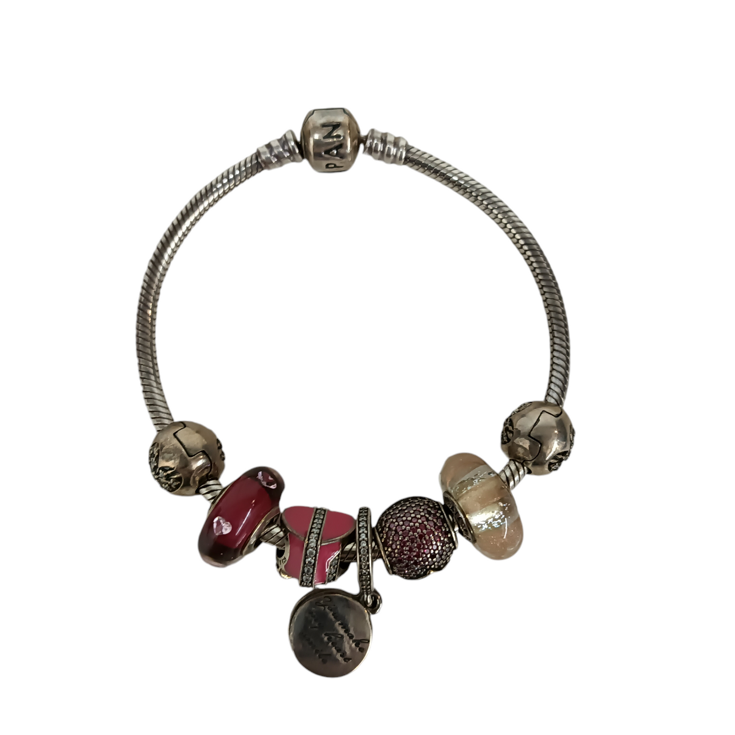 RANDORA BRACELET 7CHARM SET *HEART* RANK (B)