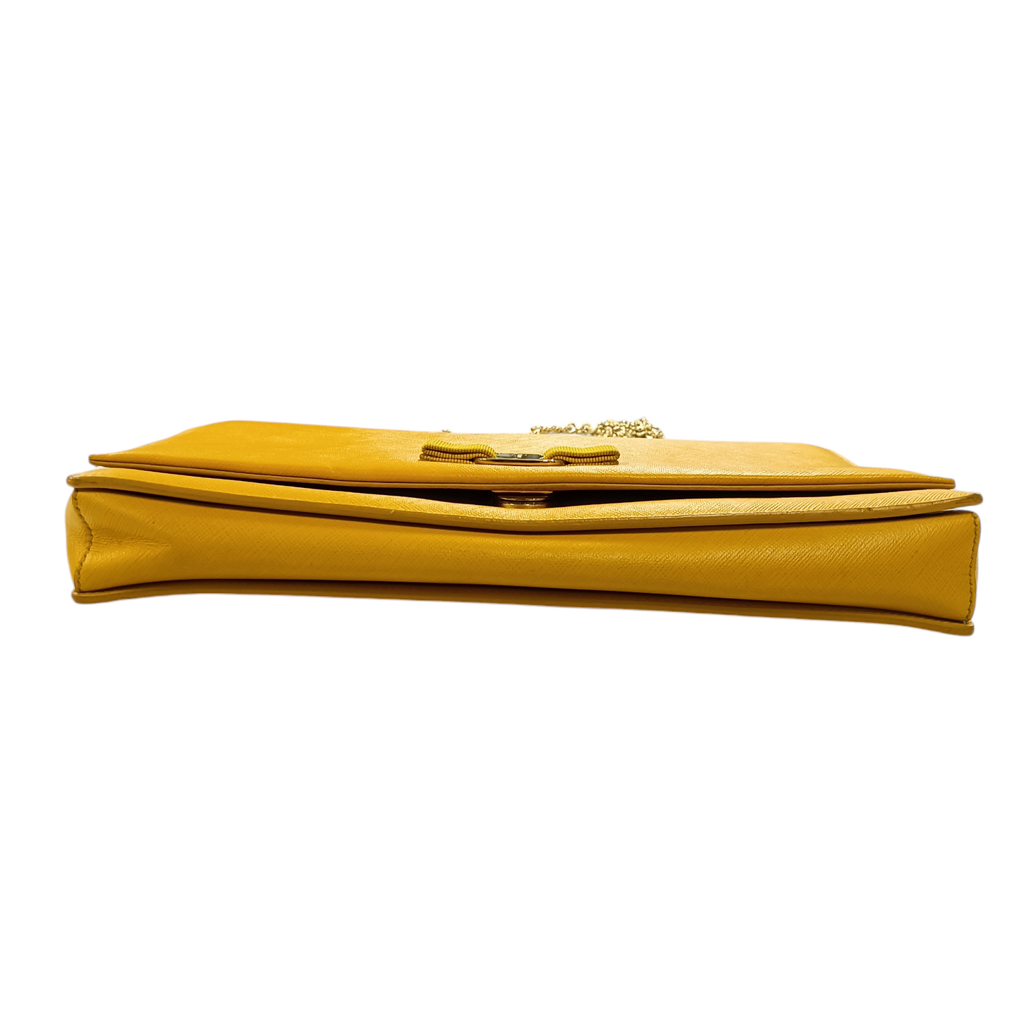 Salvatore Ferragamo Shoulder Bag Yellow AU-21/E015