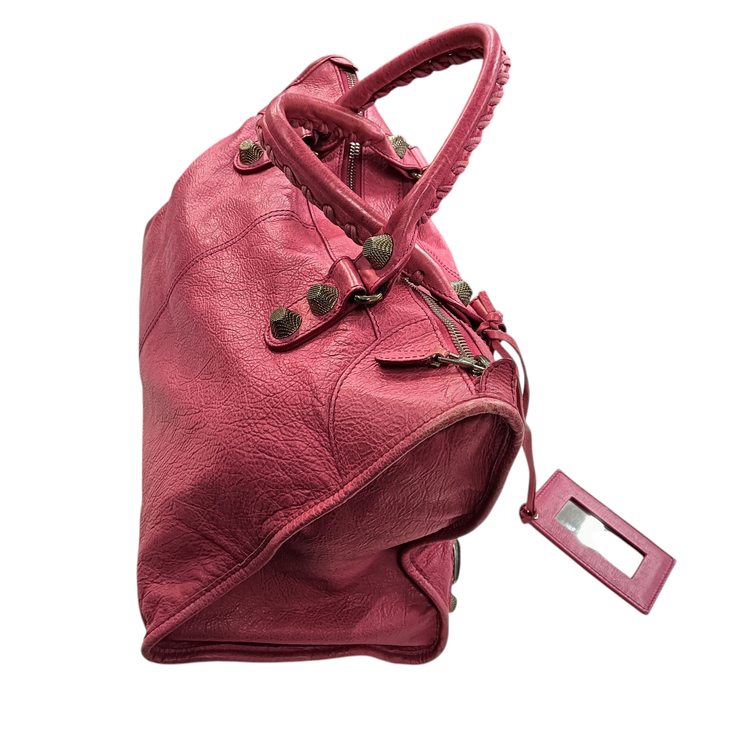 BALENCIAGA City Shoulder Bag Shocking Pink 5560