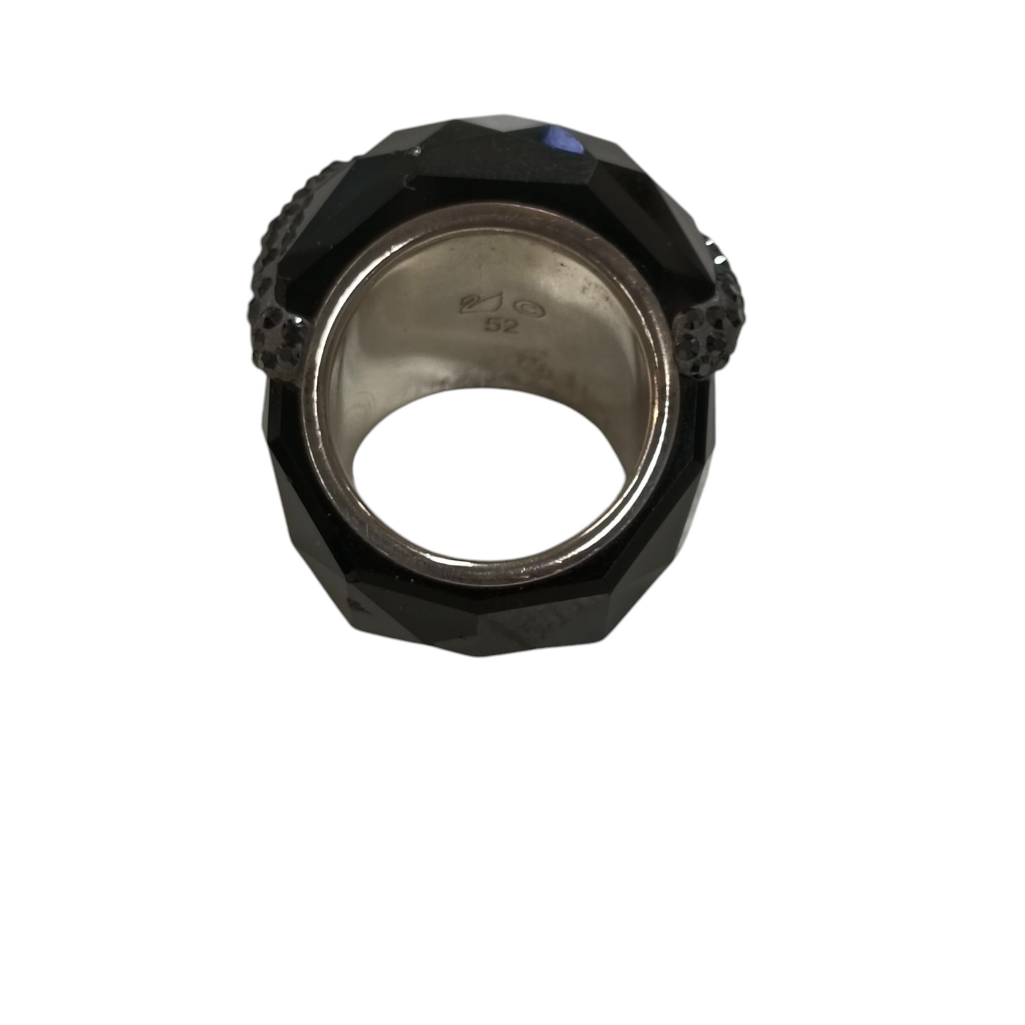 SWAROVSKI Ring Black Size 52