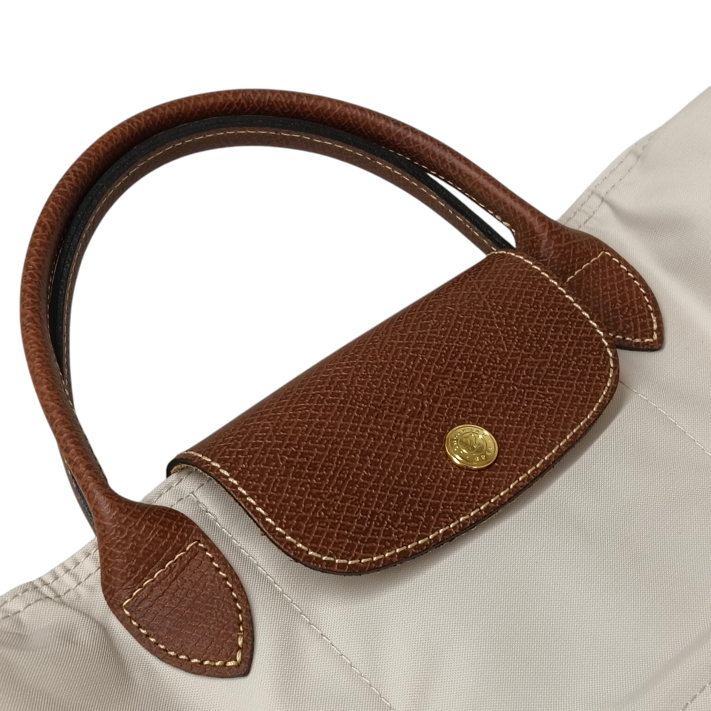 LONGCHAMP Handbag L1621089P71 Rank (A) Beige