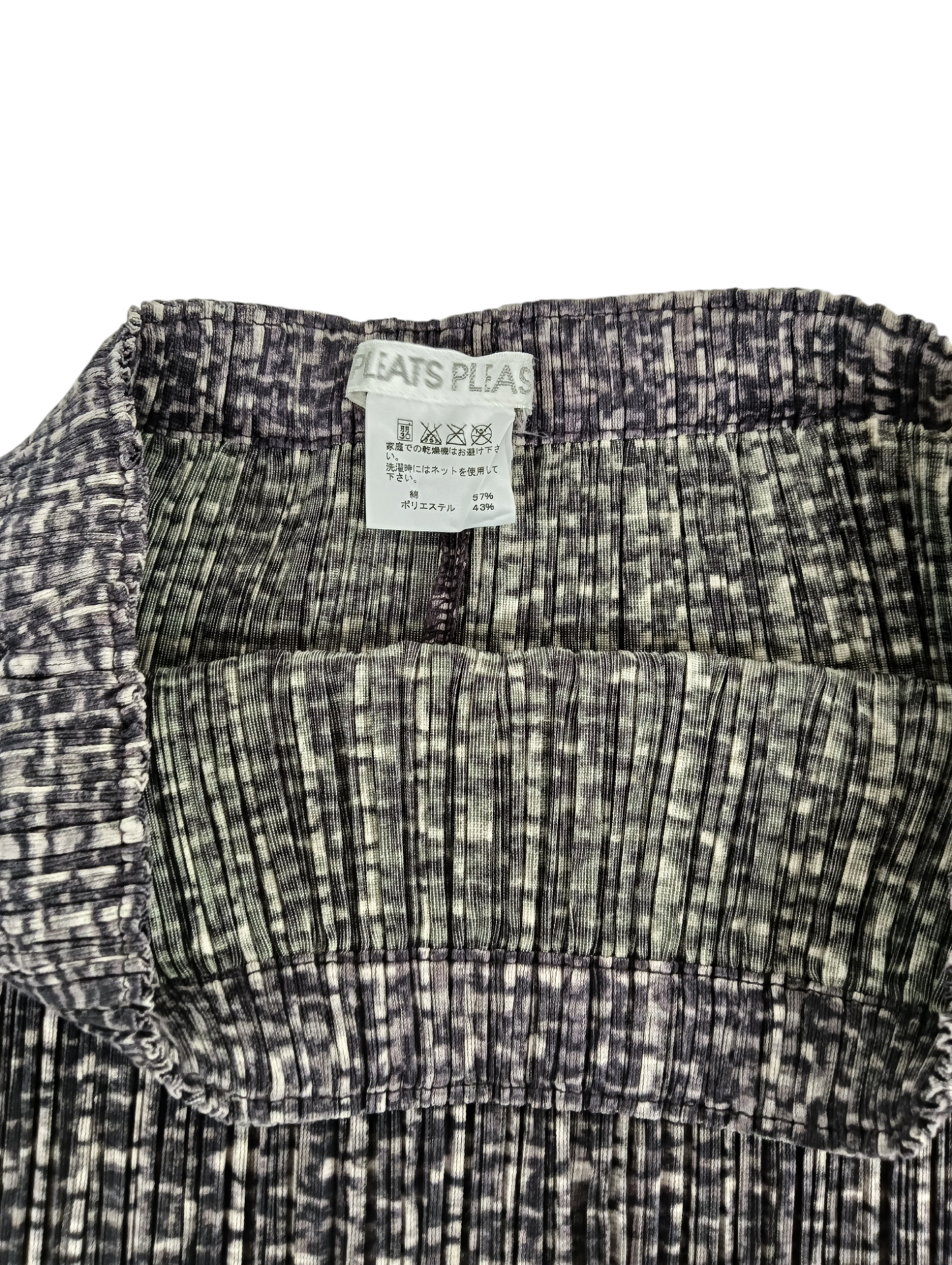 PLEATS PLEASE Skirt 3 Lady's Purple PP93-JG477