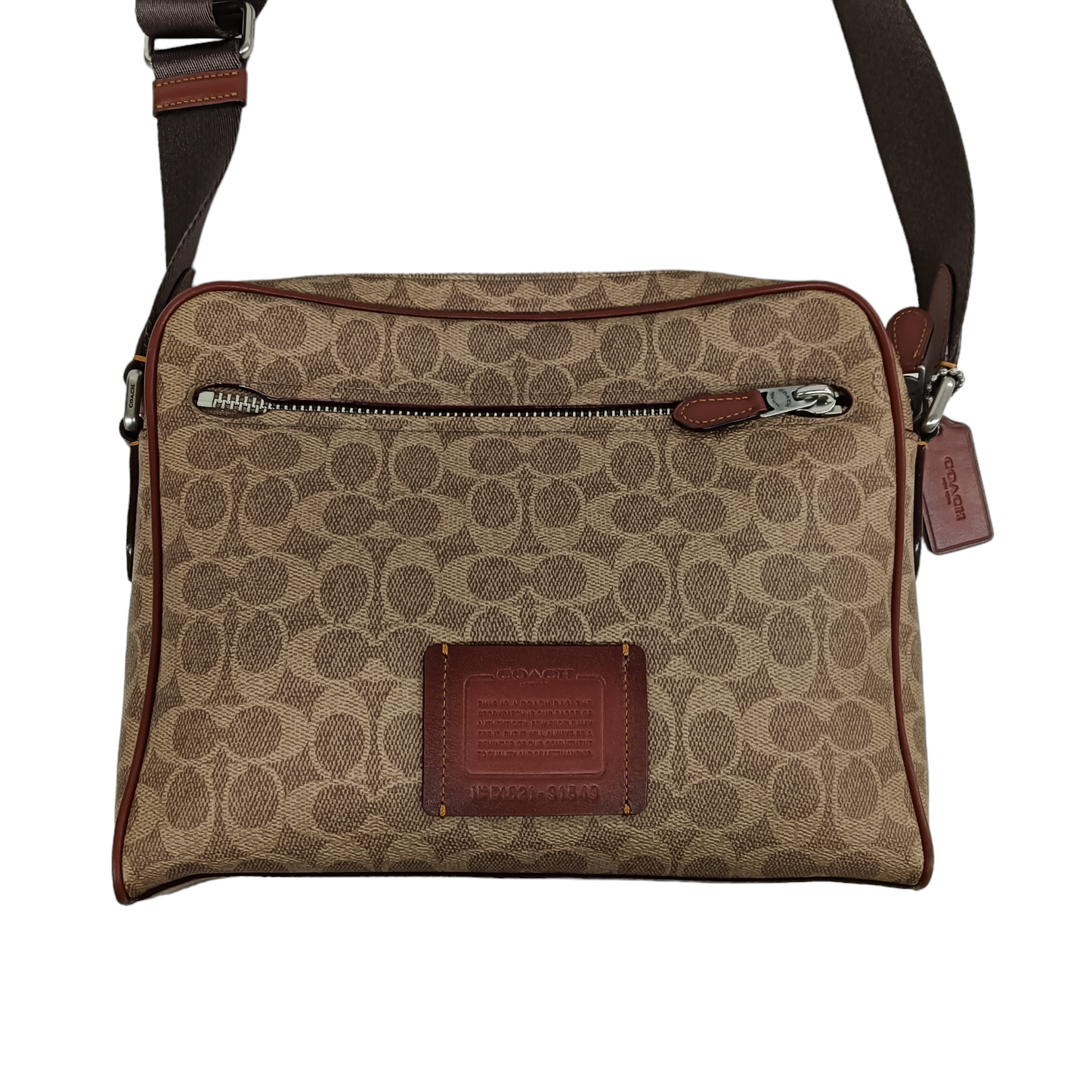 COACH Messenger Bag 31543 Brown