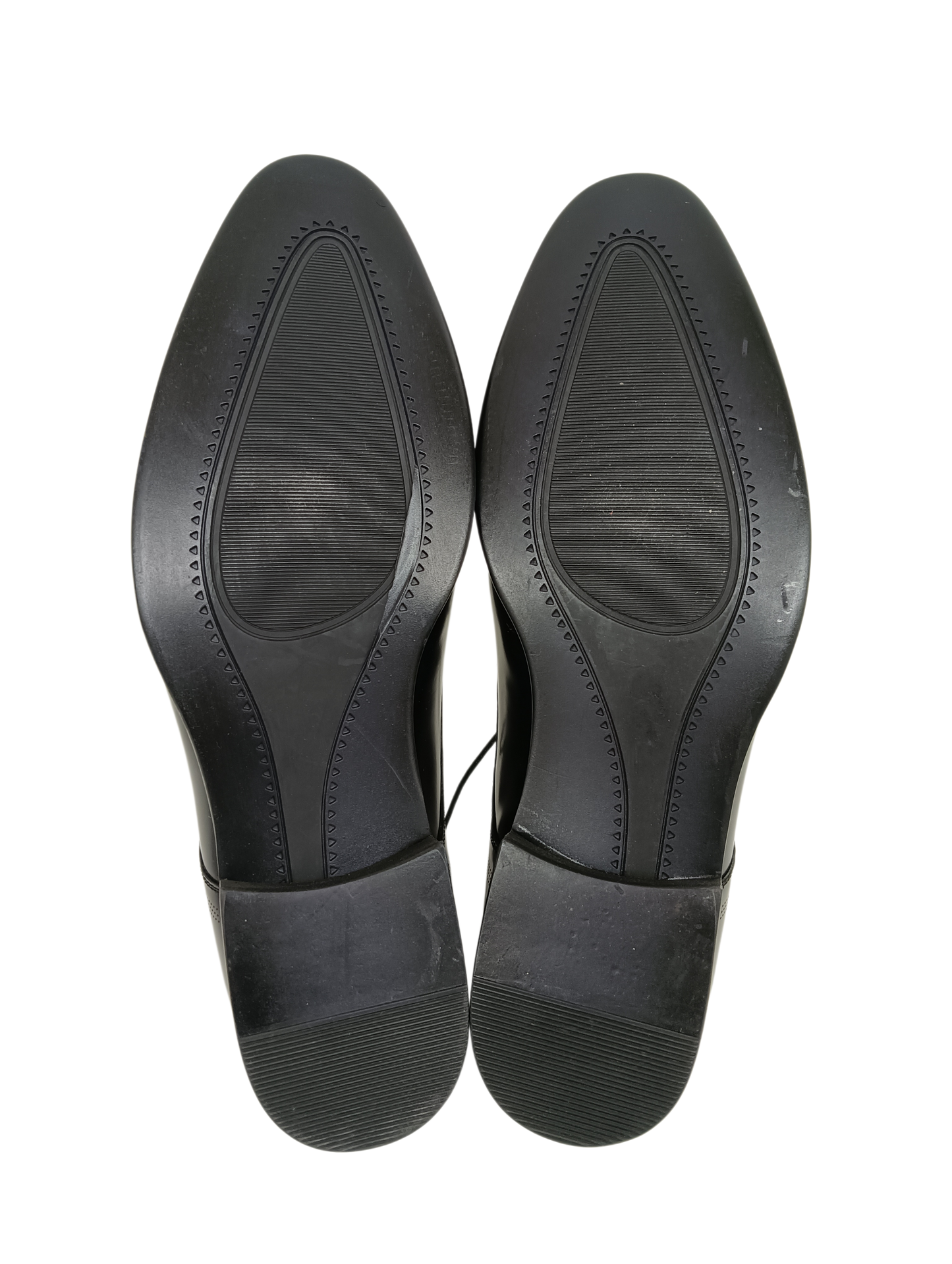 LUIGI BATANI Leather Shoes Size 45 Mens Black 5NLBD 071-51