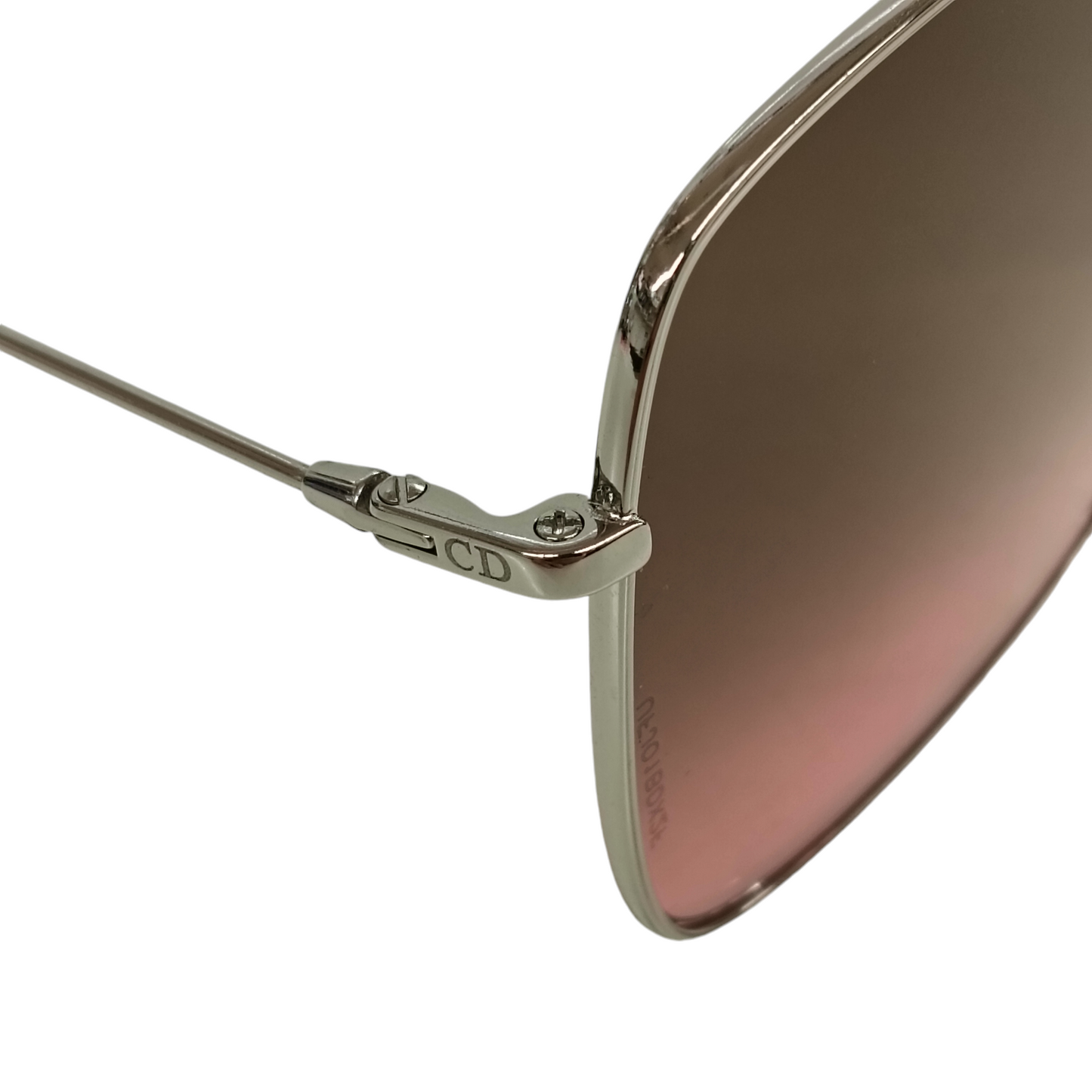 CHRISTIAN DIOR Sunglasses 01086 Pink/Brown Rank B