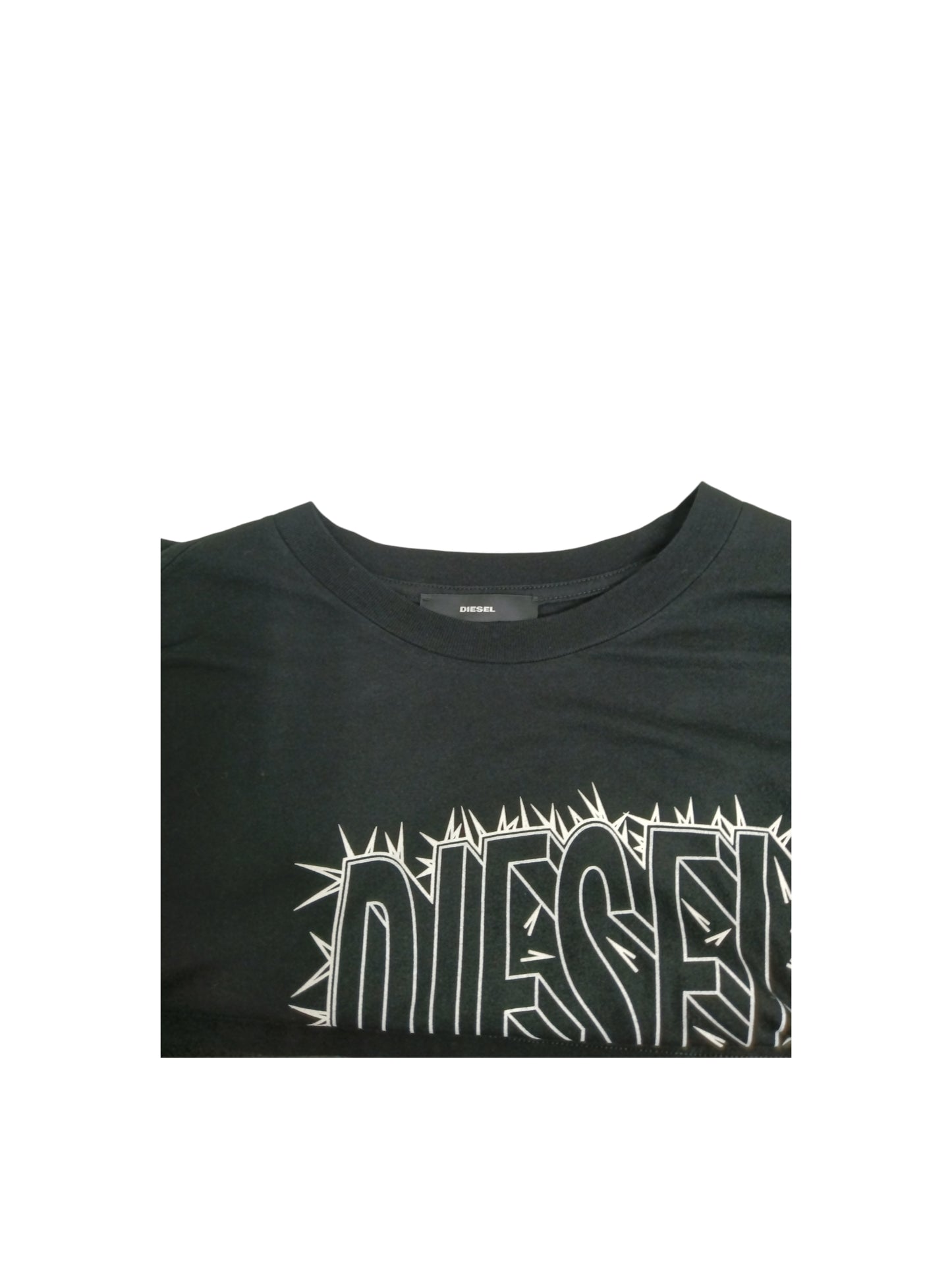 DIESEL T-SHIRT SIZE S LADY'S BLACK