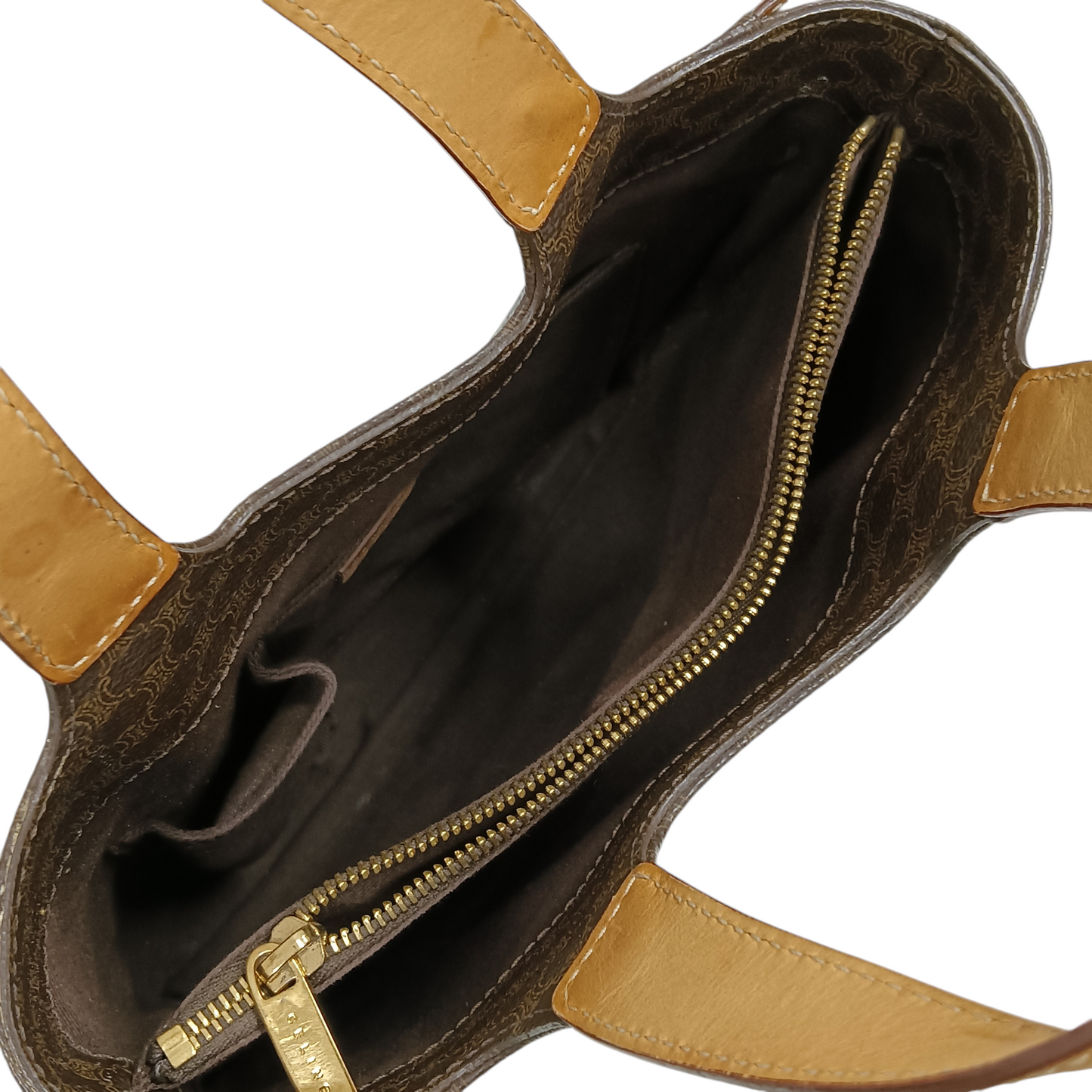 CELINE Handbag Macadam Brown SA00/66