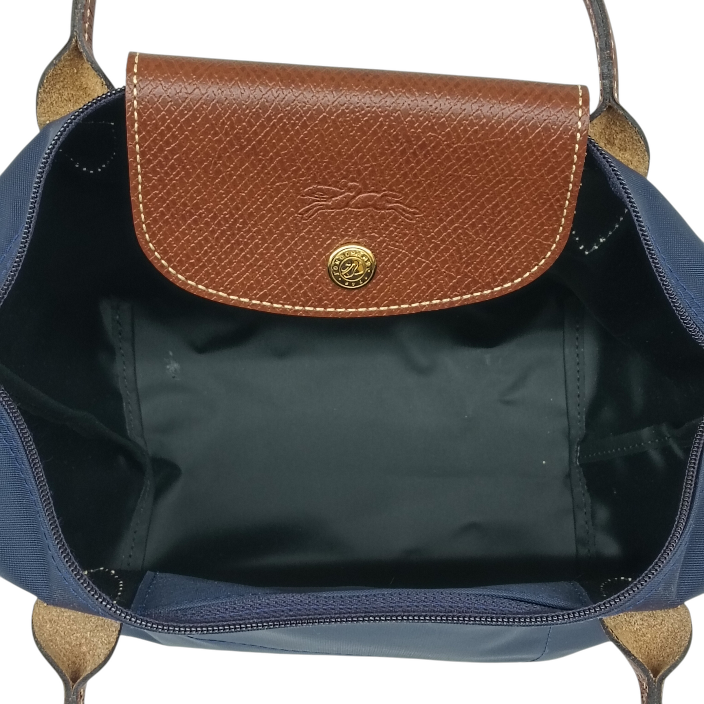 LONGCHAMP Handbag 1621089556 Rank A Navy