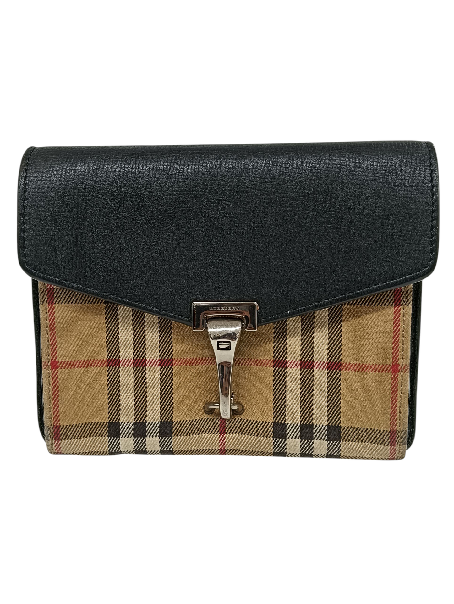BURBERRY LONDON Shoulder Bag TISMSRL3335CAM Black/Beige