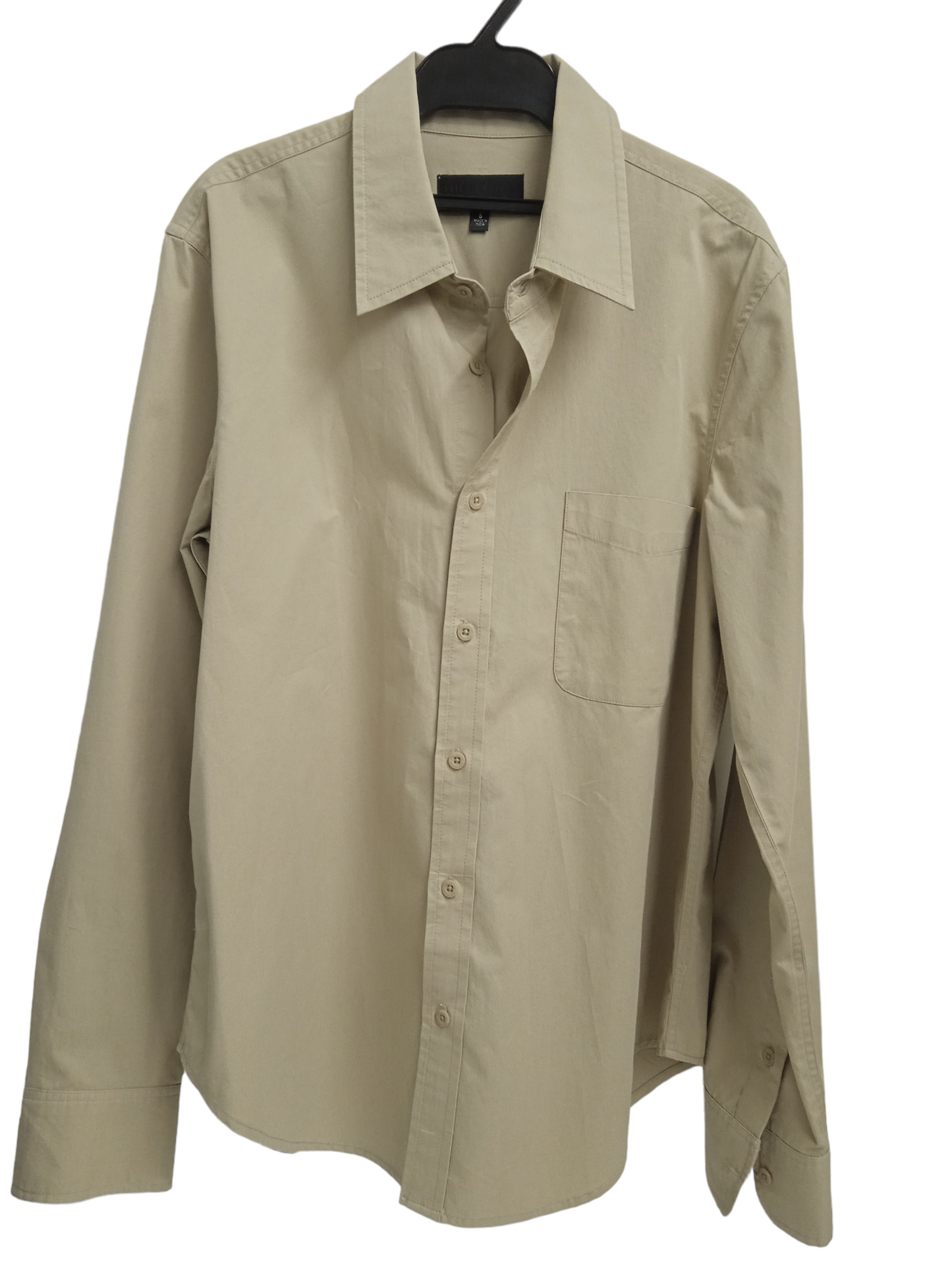 NILI LOTAN SHIRT SIZE S BEIGE 100091