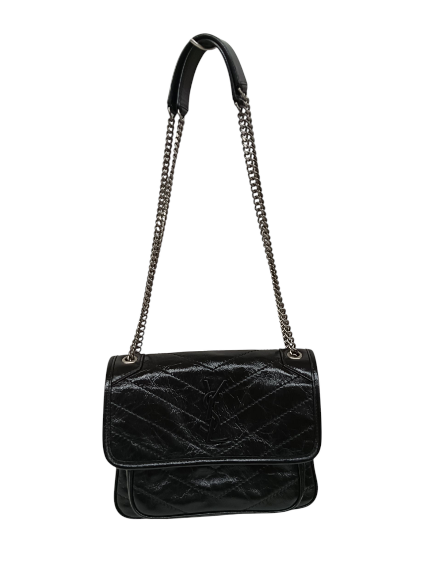 SAINT LAURENT PARIS Shoulder Bag 633160 Black