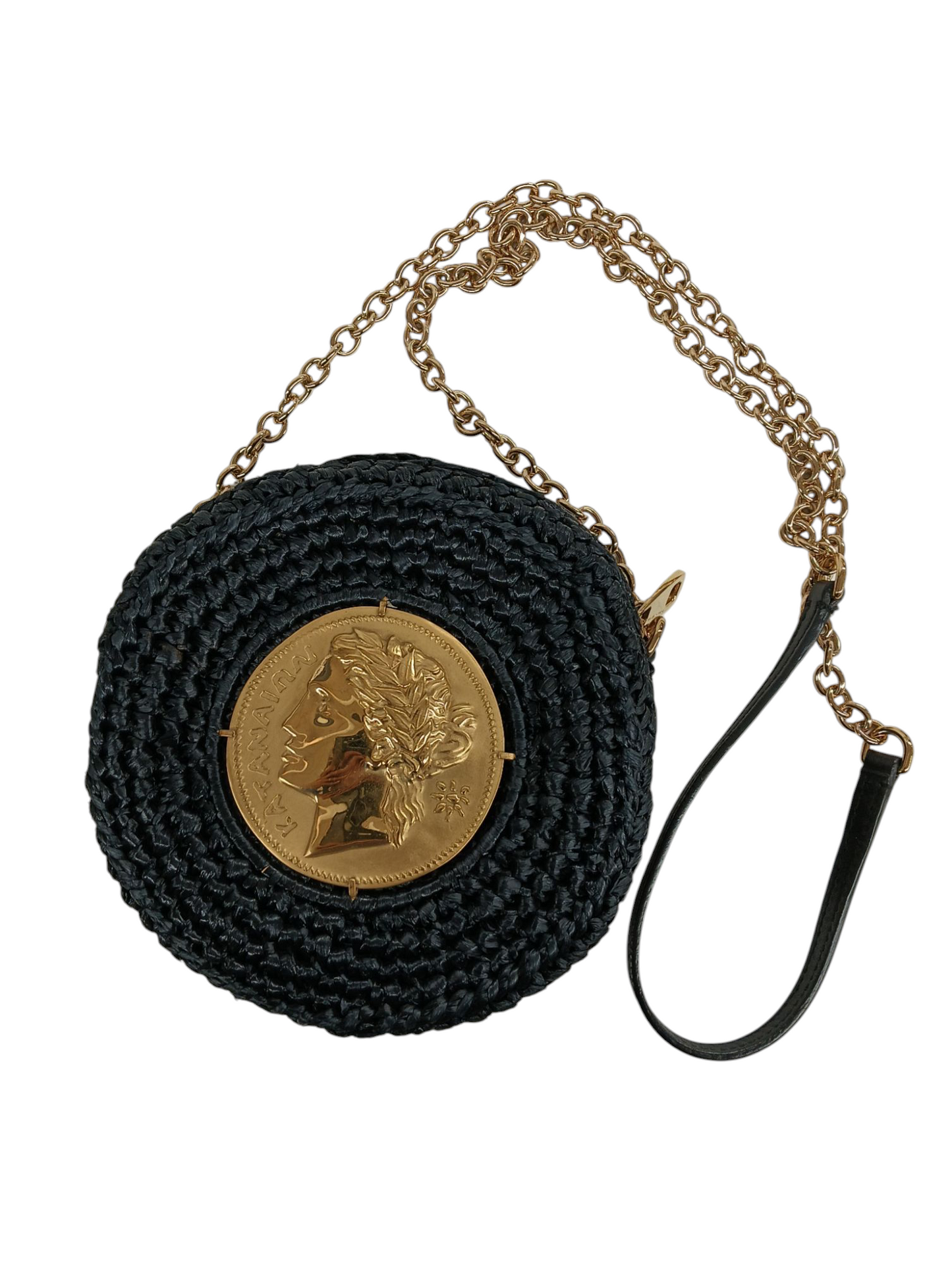 DOLCE & GABBANA Shoulder Bag Black/Gold