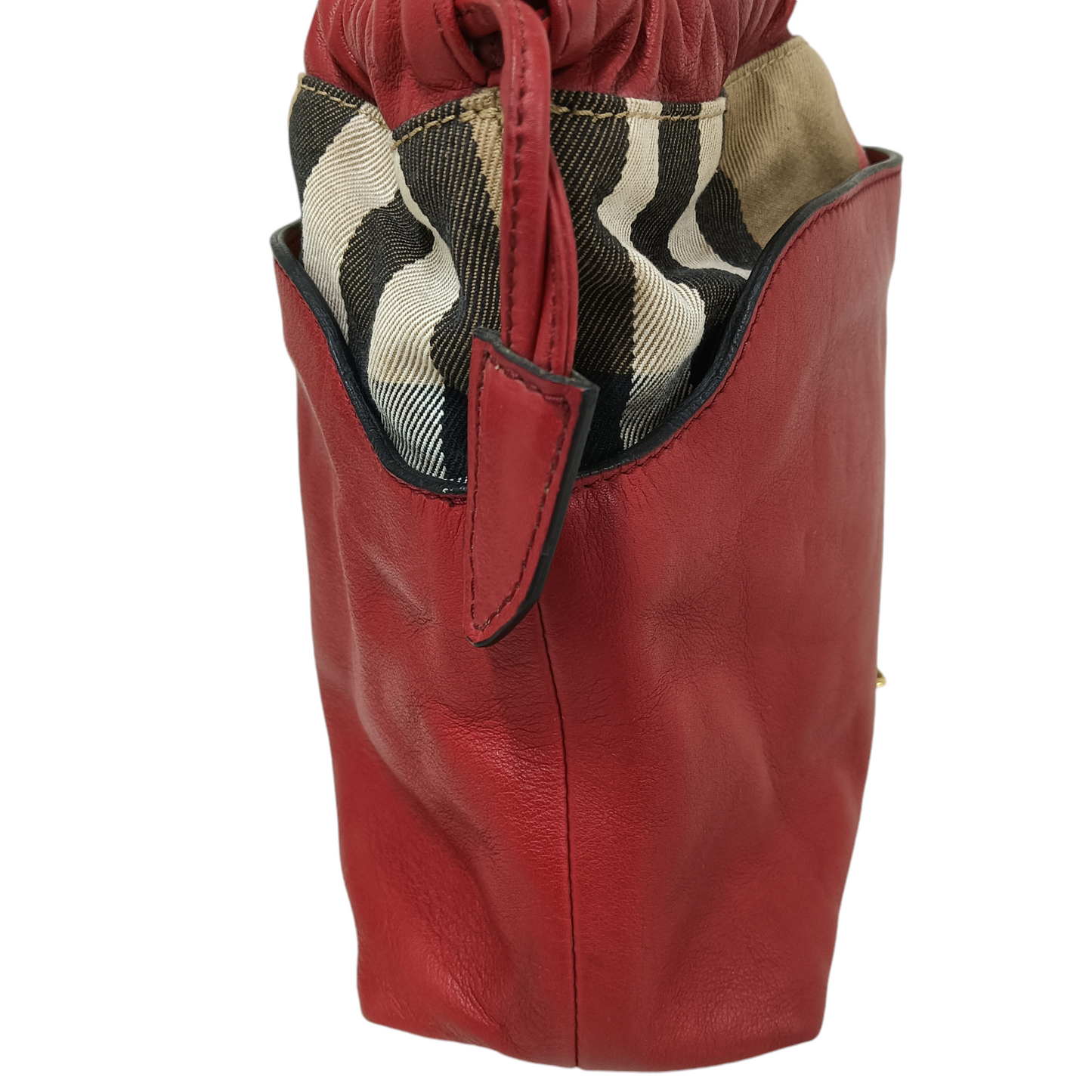 BURBERRY BAG 3937958 BEIGE/RED LITTLE CRUSH RANK B