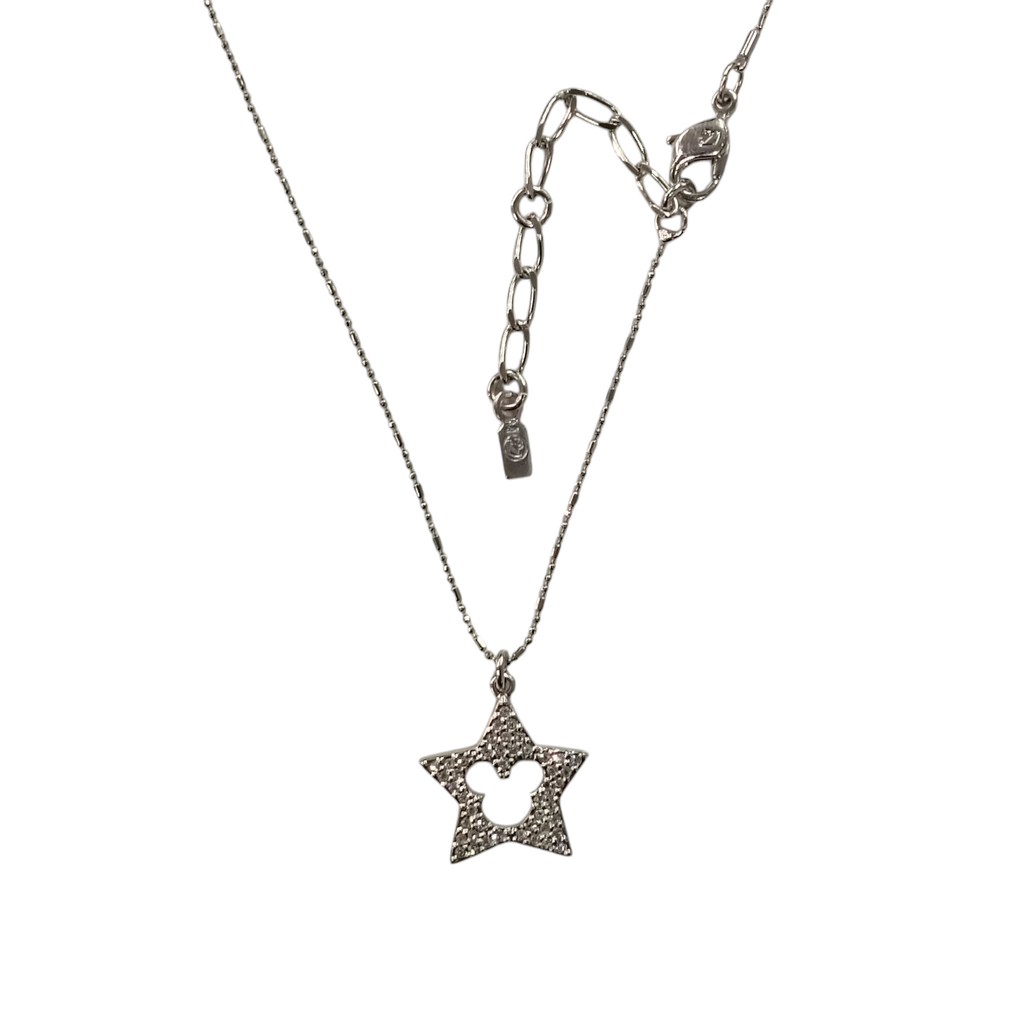SWAROVSKI Necklace Star Silver Disney